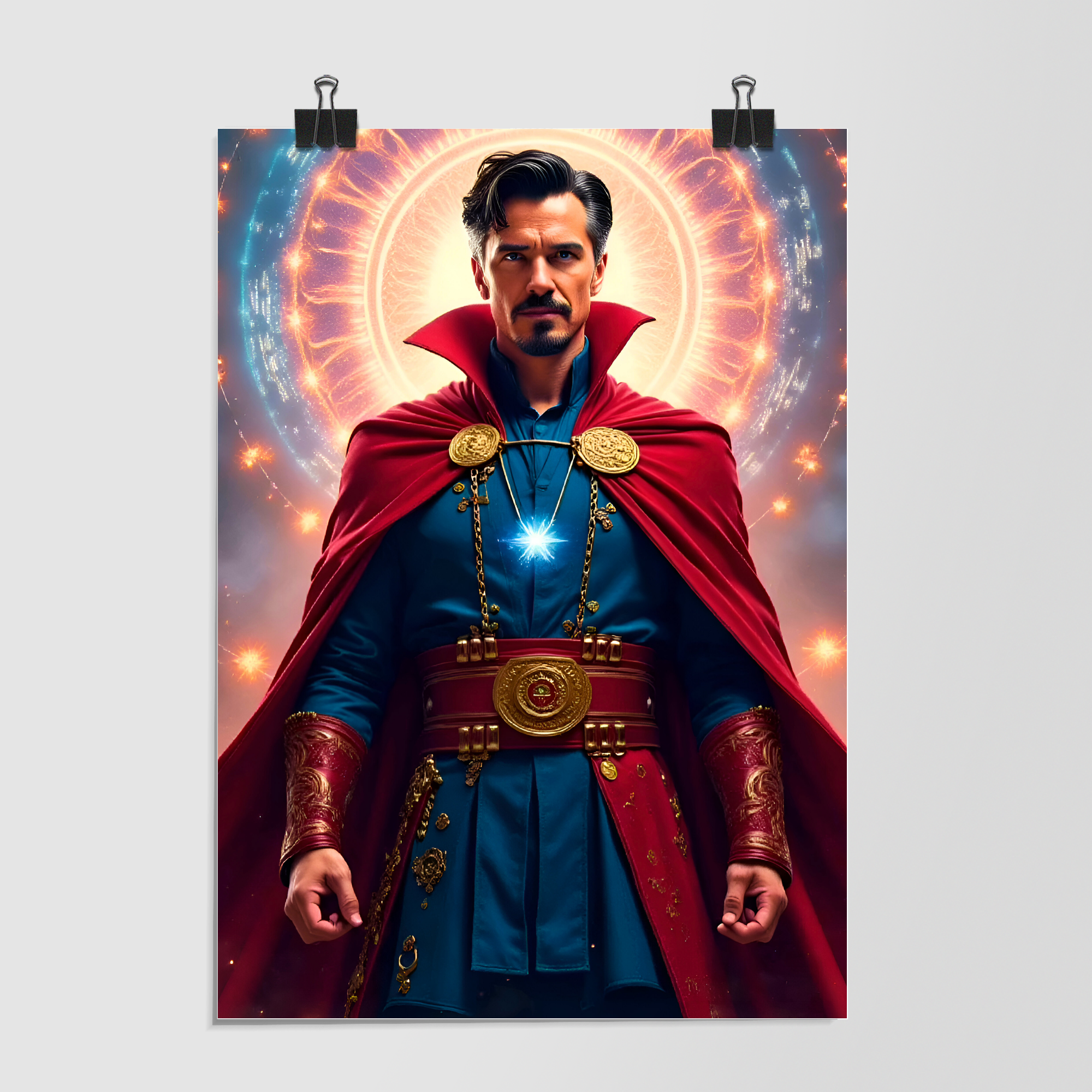 Marvel Movie Scene Still Navy by Decalz