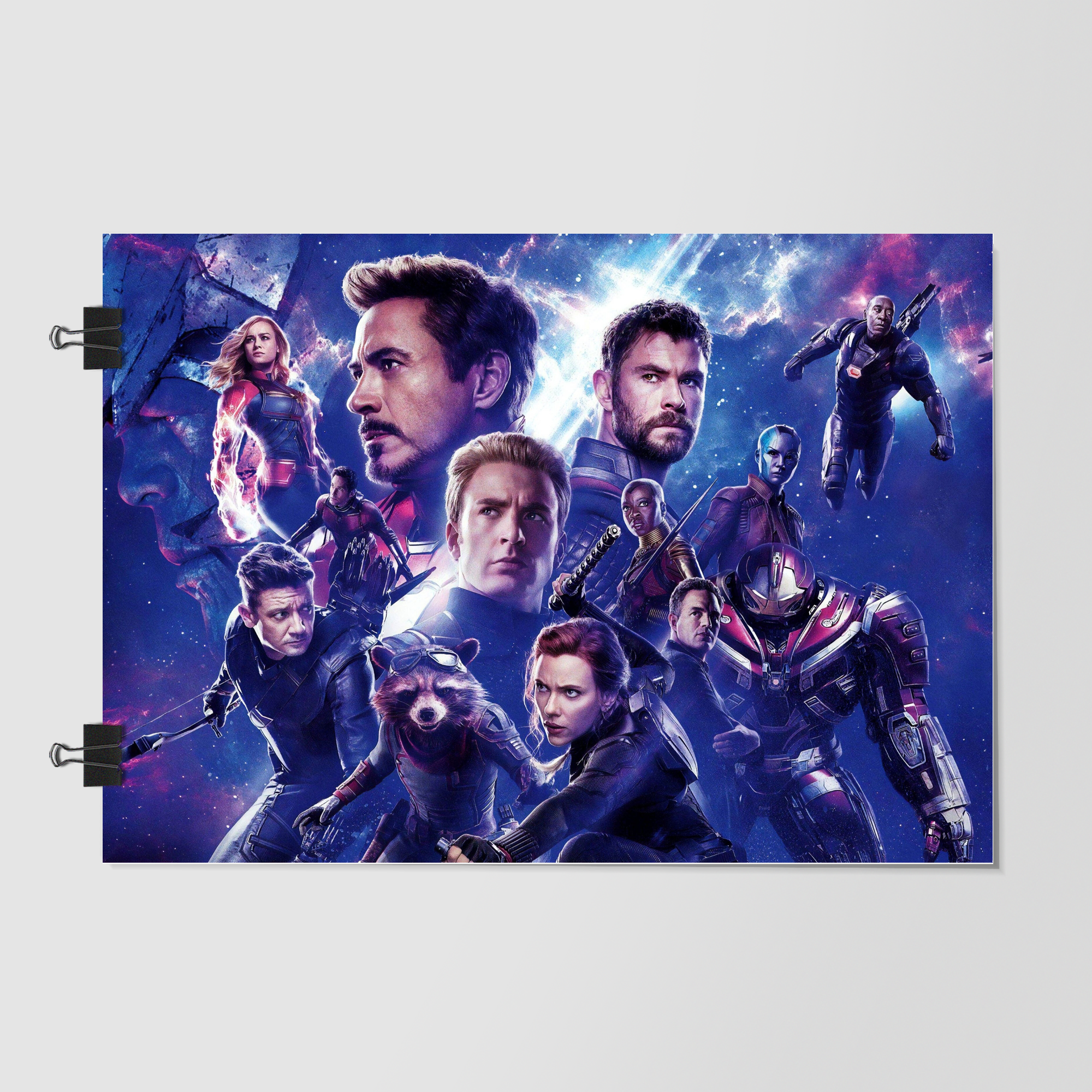 Marvel Movie Scene Still Purple by Decalz