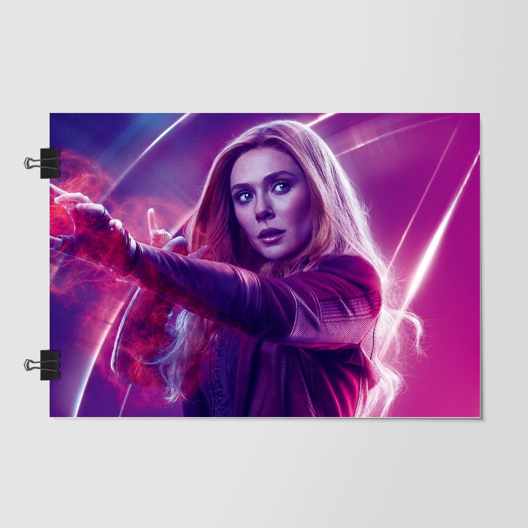 Marvel Women Heroes Navy Dramatic Lighting by Decalz