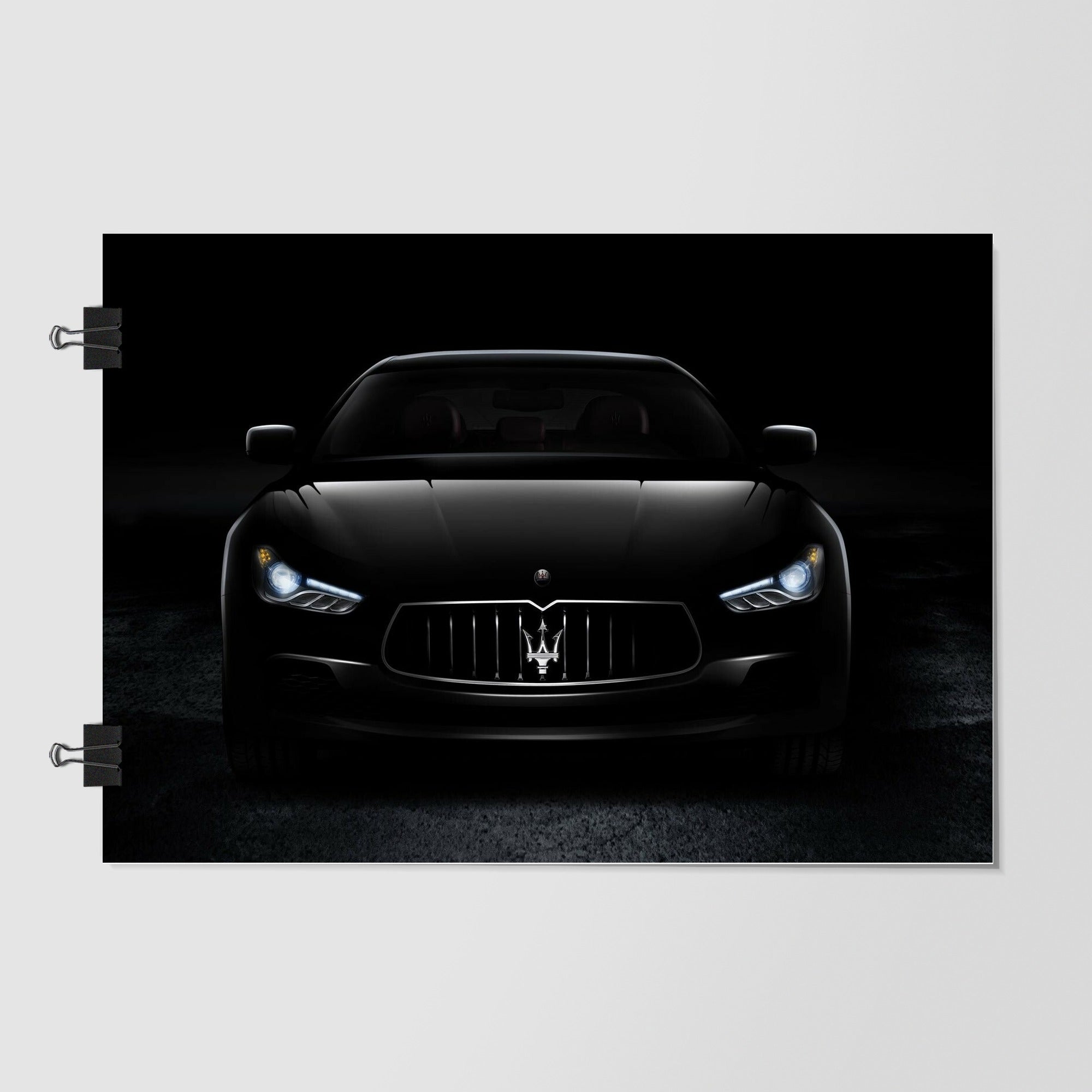 Maserati Black Grand Tourer by Decalz