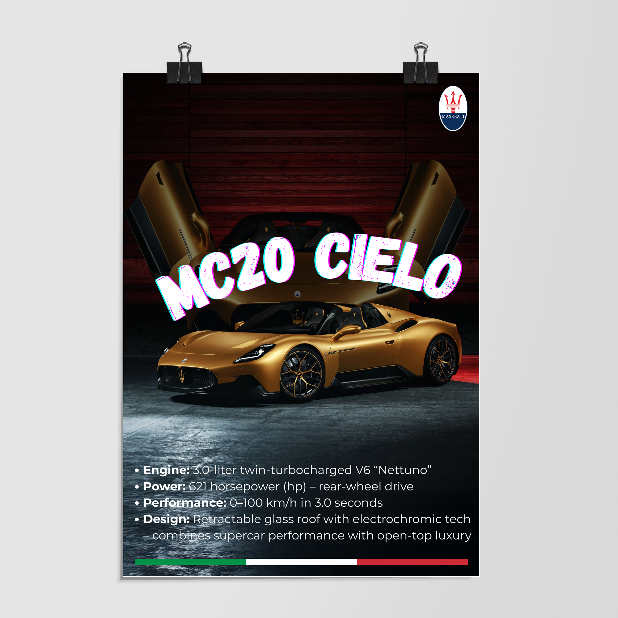 Maserati Mc20 Cielo Gray by Decalz