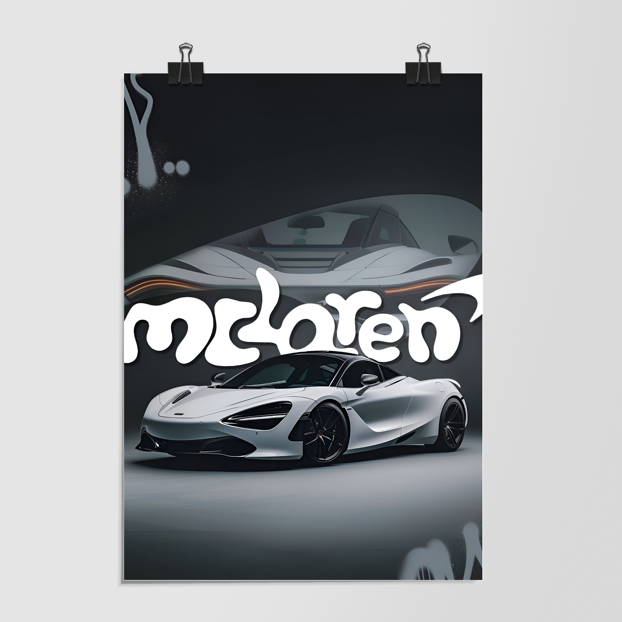 Mclaren White Grey by Decalz
