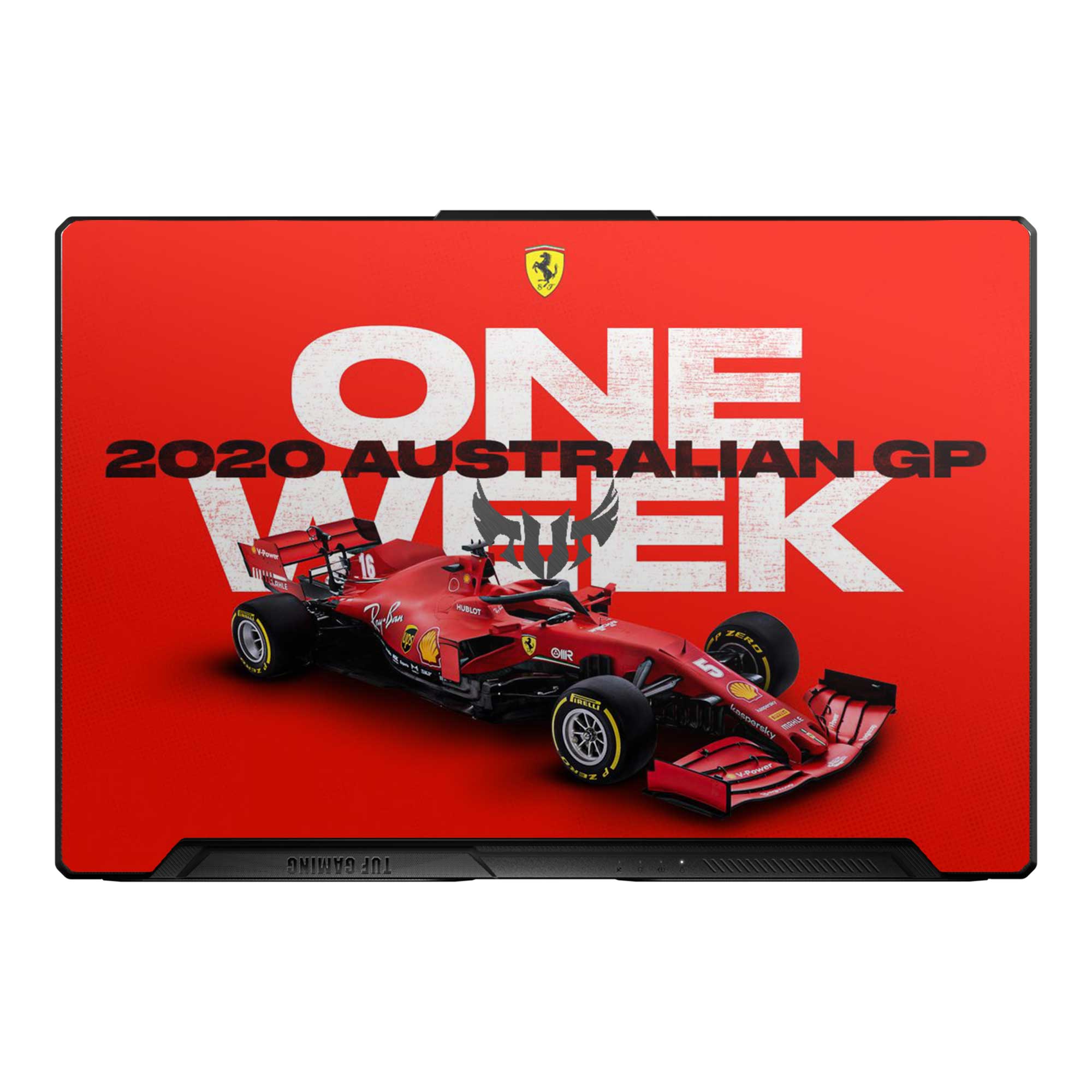 Melbourne GP Ferrari Countdown - Laptop Skins