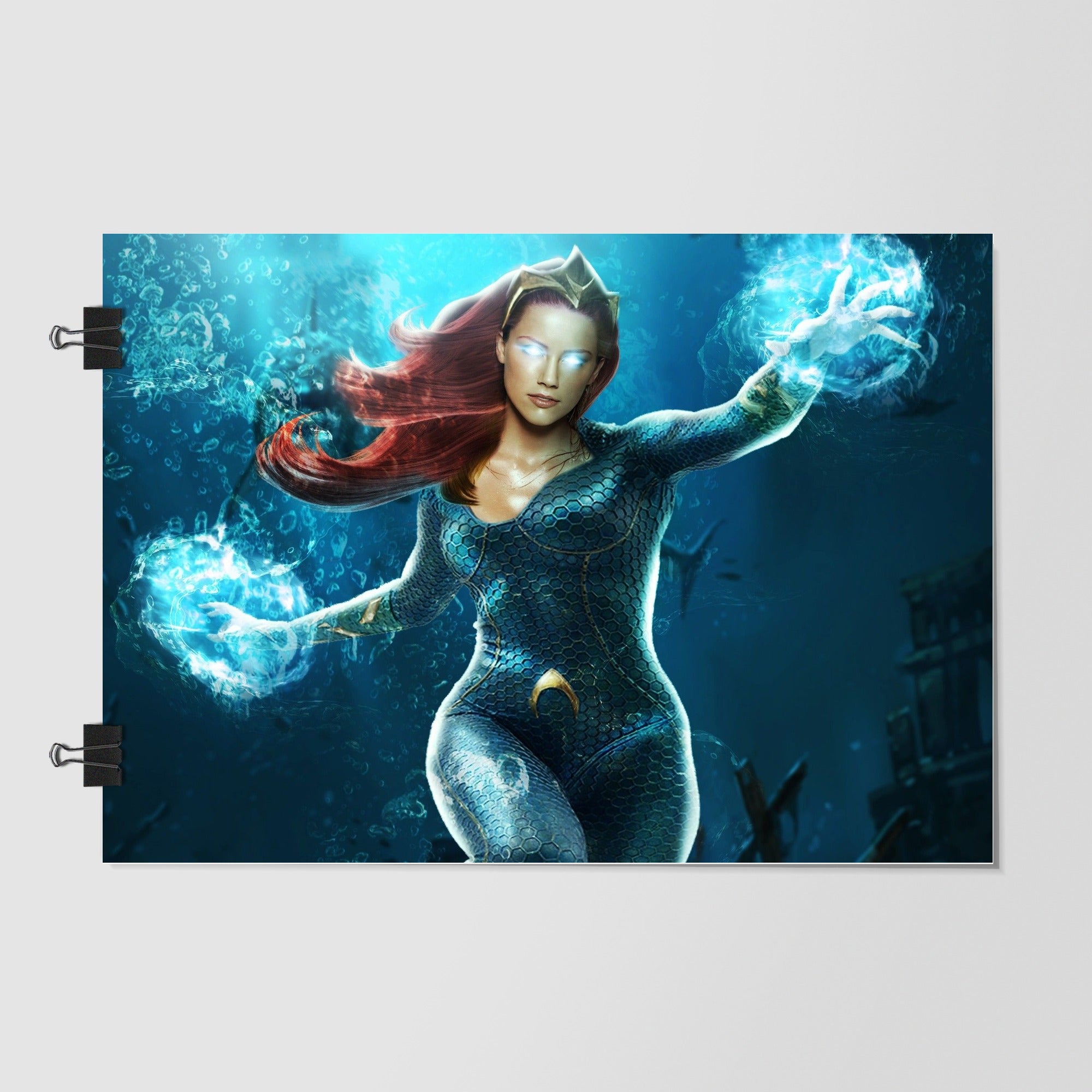 Mera Aquaman Navy by Decalz