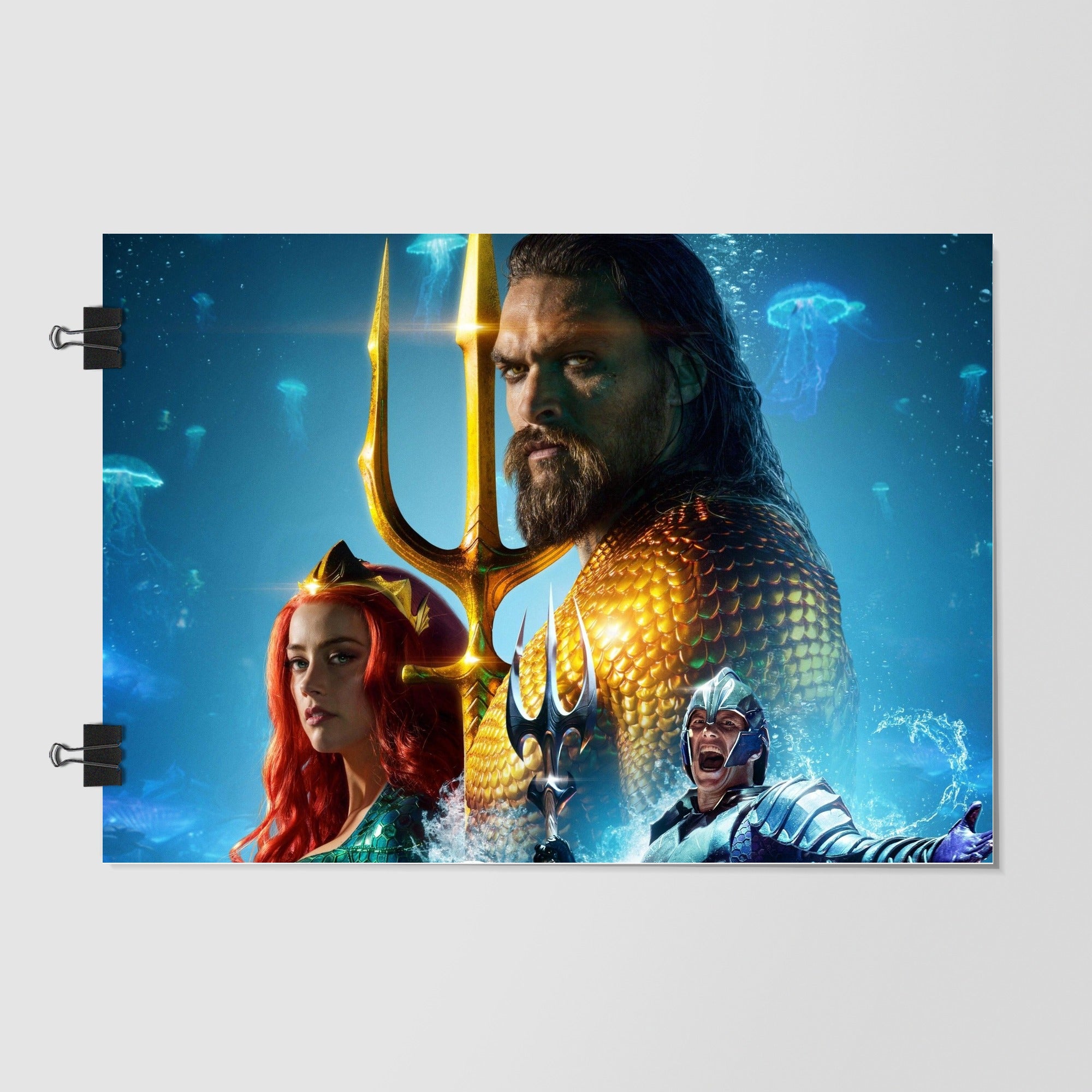 Mera Aquaman Navy Dramatic Lighting by Decalz
