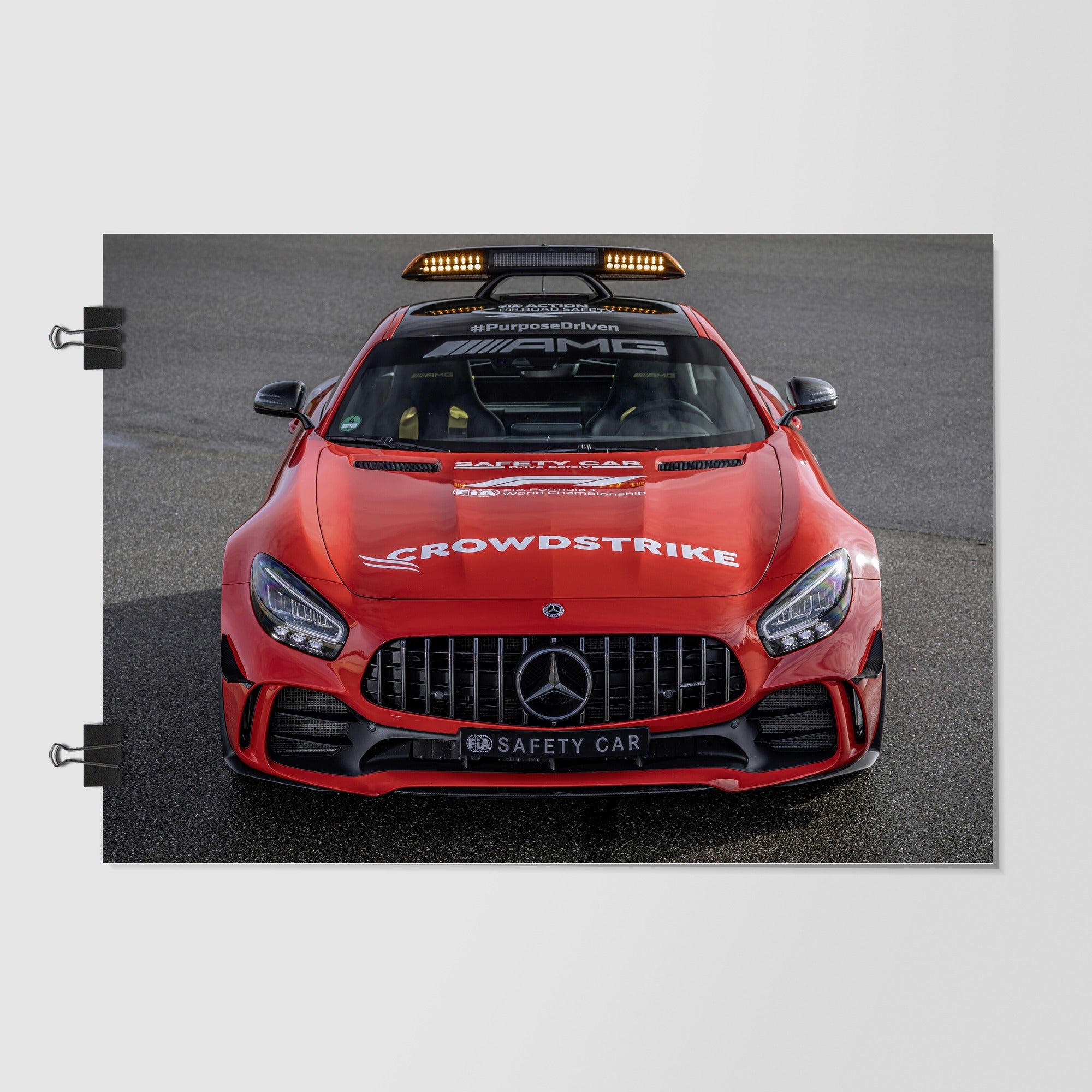 Mercedes Benz Dark Red Luxury Coupe by Decalz
