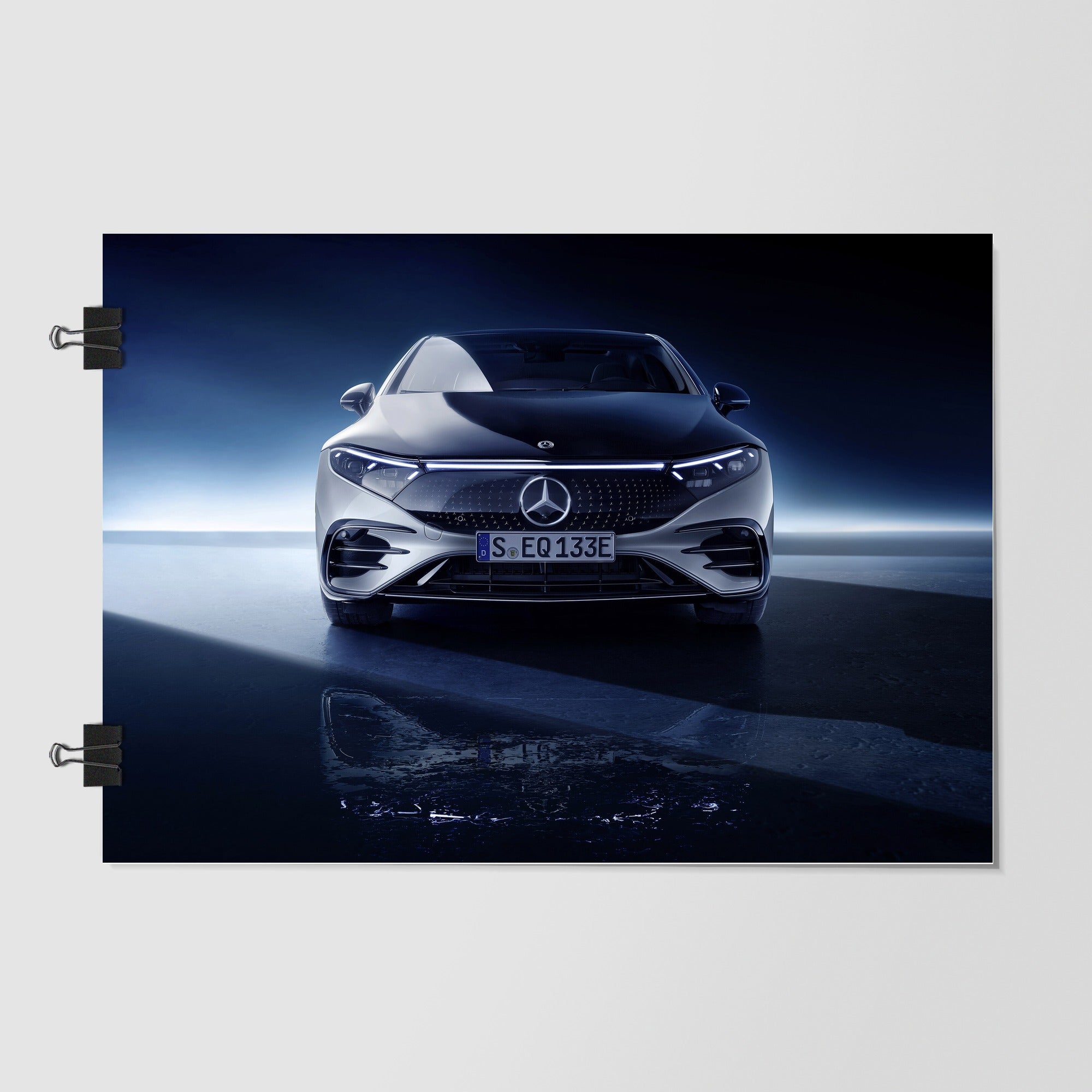 Mercedes Benz Eqs Black by Decalz