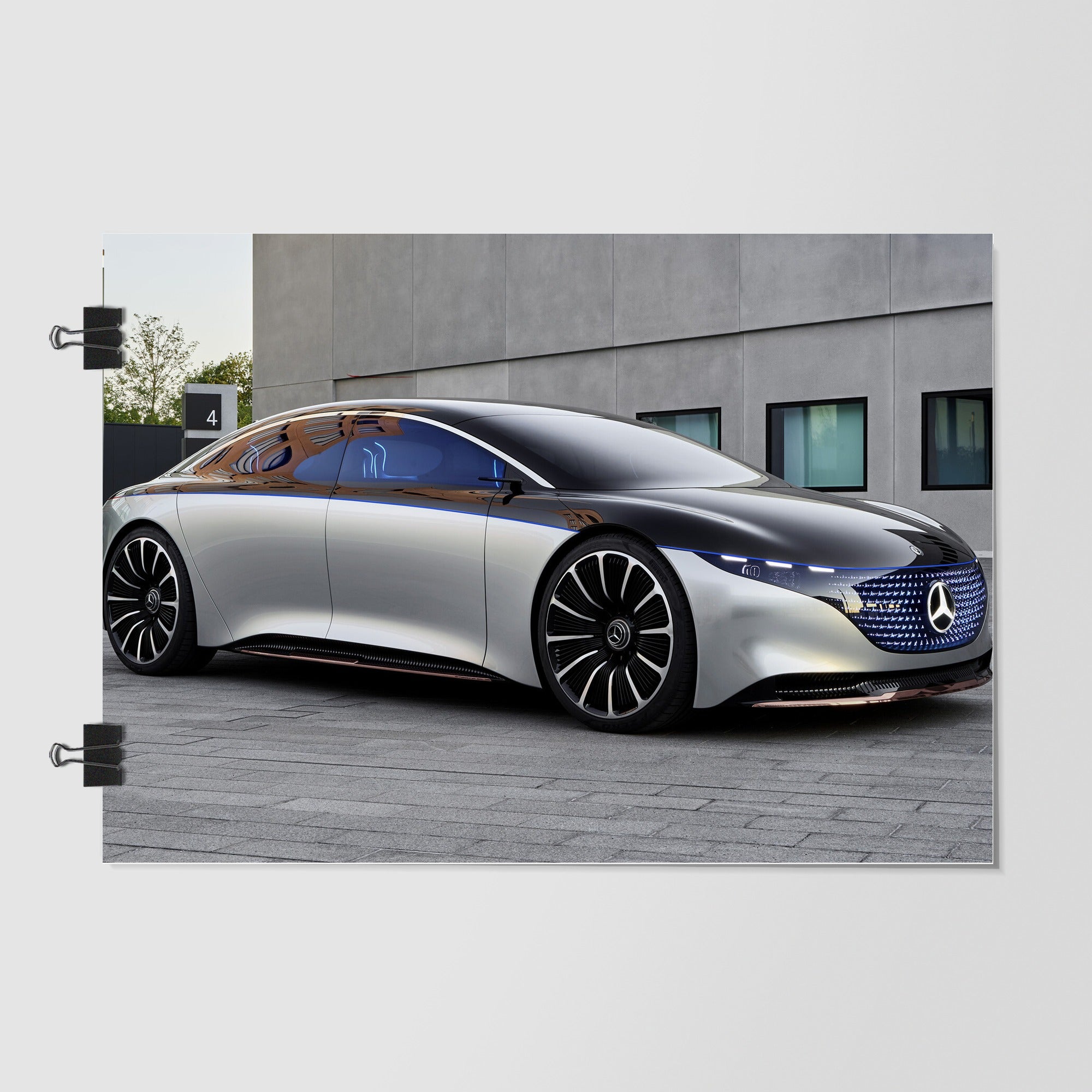 Mercedes Benz Eqs Black Dynamic Angle by Decalz