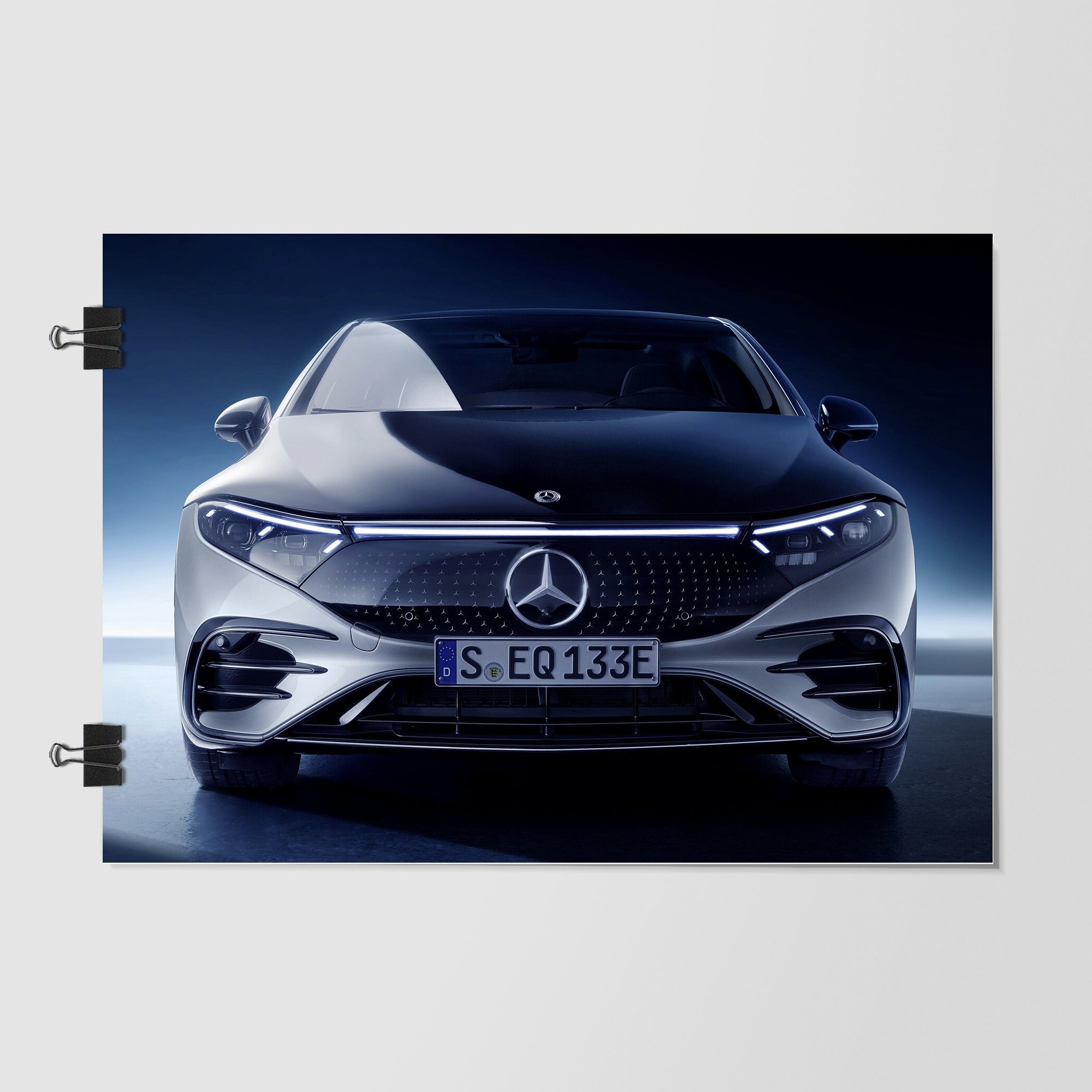 Mercedes Benz Eqs Black Sunset Glow by Decalz