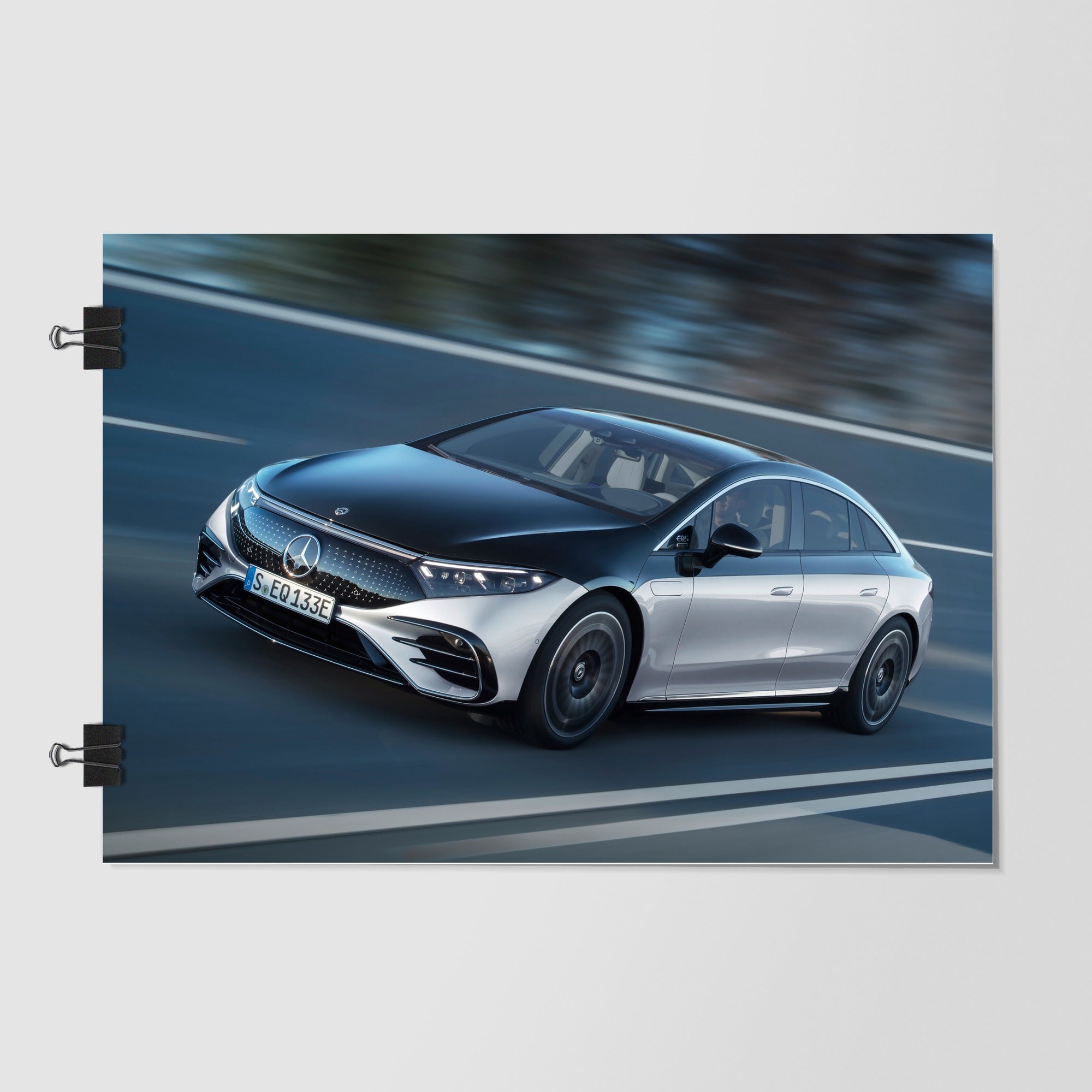 Mercedes Benz Eqs Purple by Decalz