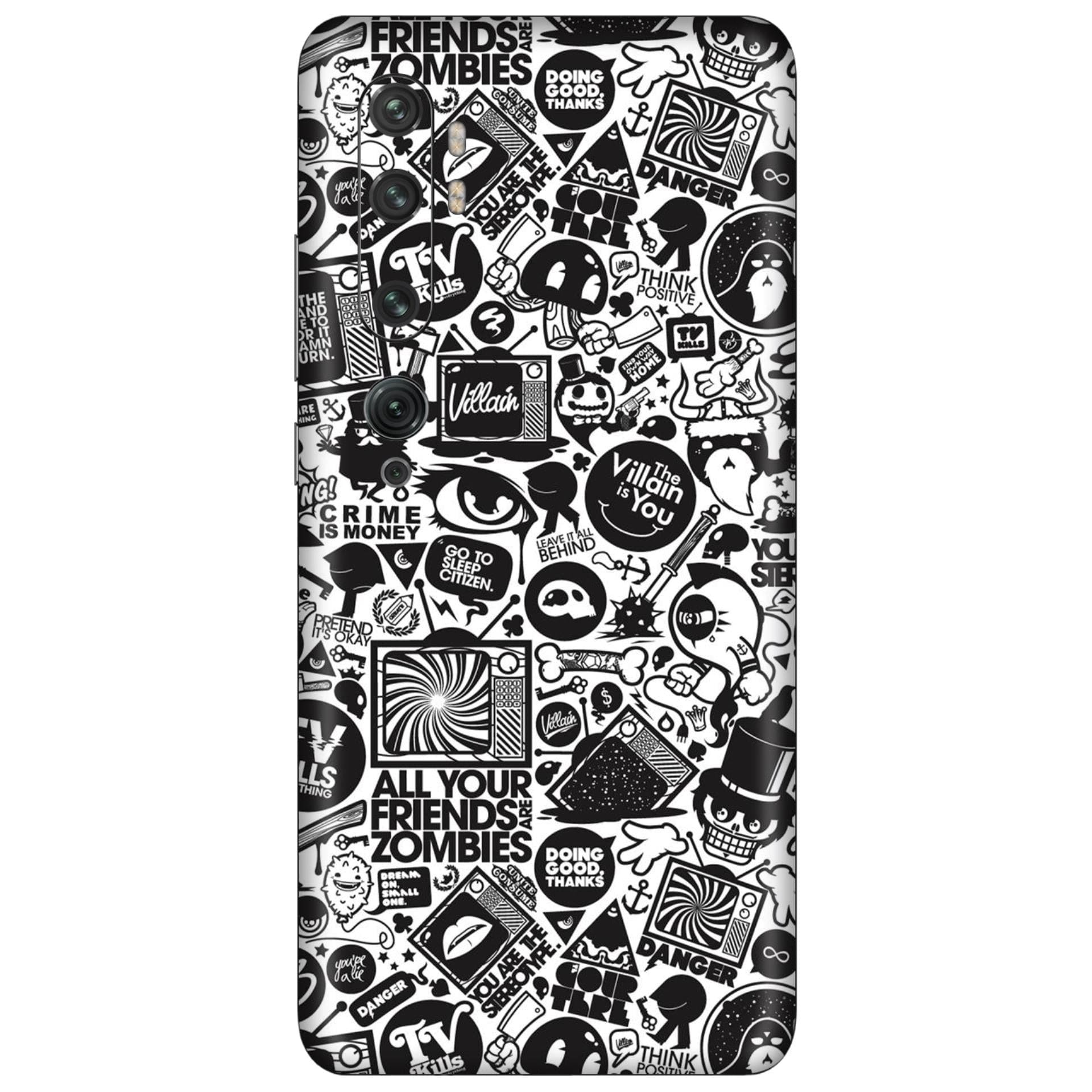 Mi Note 10 Skins & Wraps