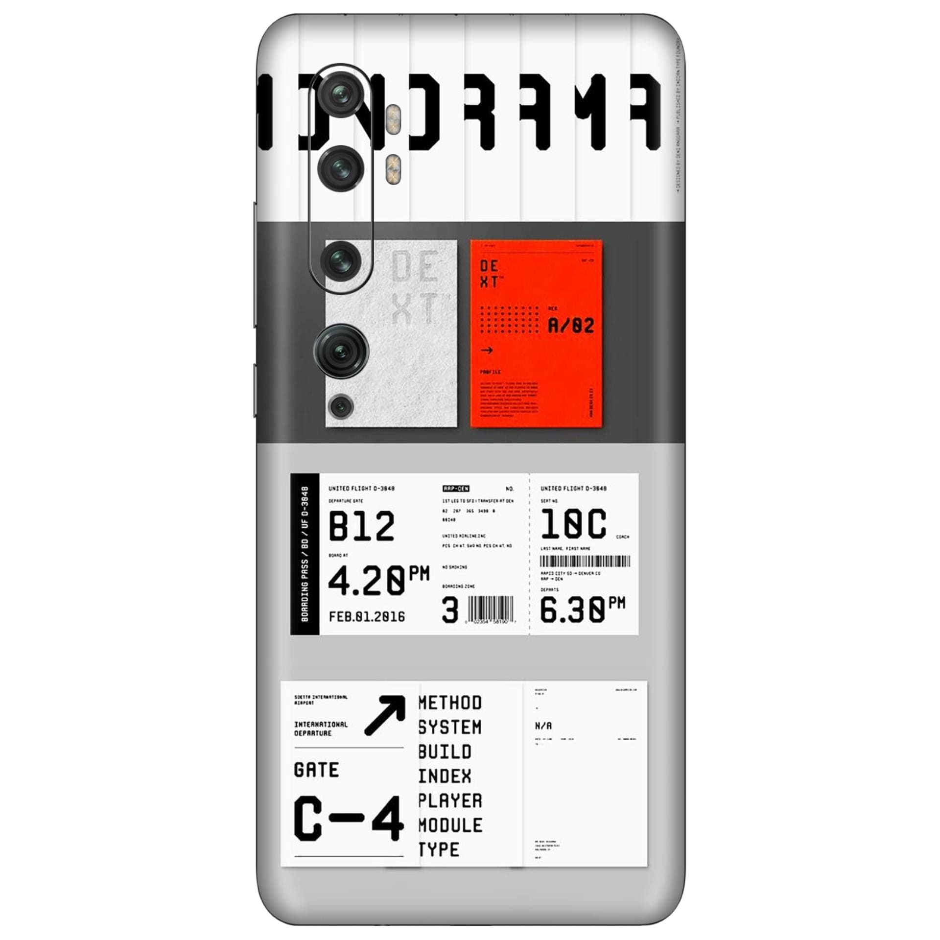 Mi Note 10 Skins & Wraps