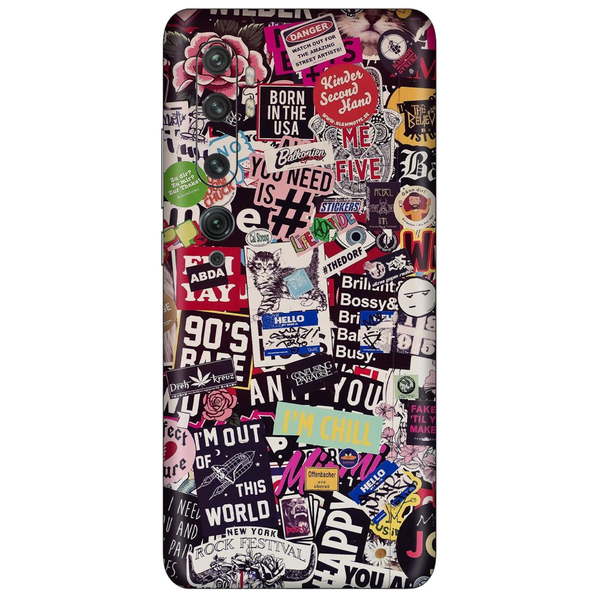 Mi Note 10 Skins & Wraps