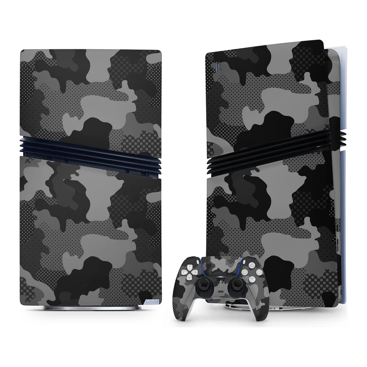 Military Black Camo PlayStation 5 Pro skin by Decalz