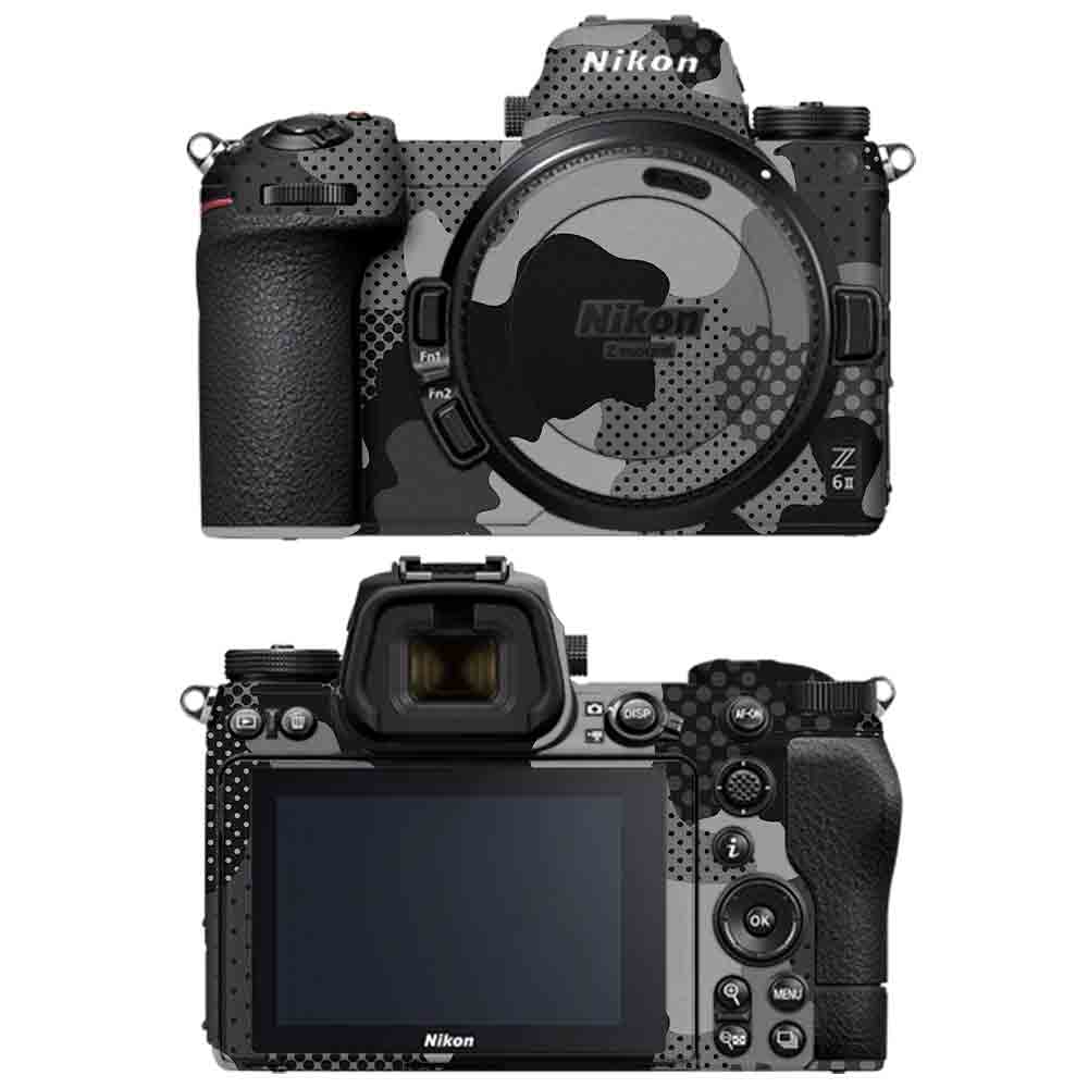 Military Black Camo - Nikon Camera Skins