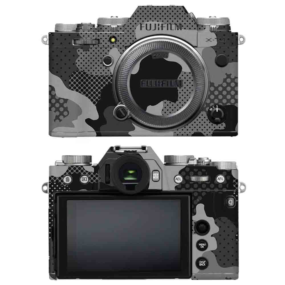 Military Black Camo - Fujifilm Camera Skins