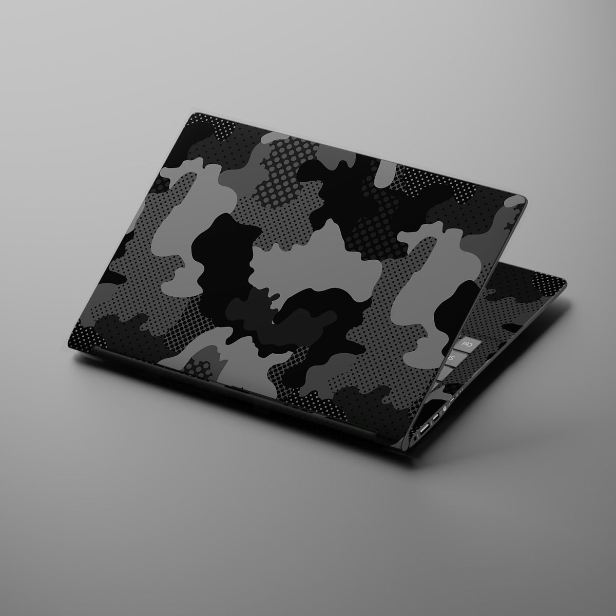 Military Black Camo - Laptop Skins