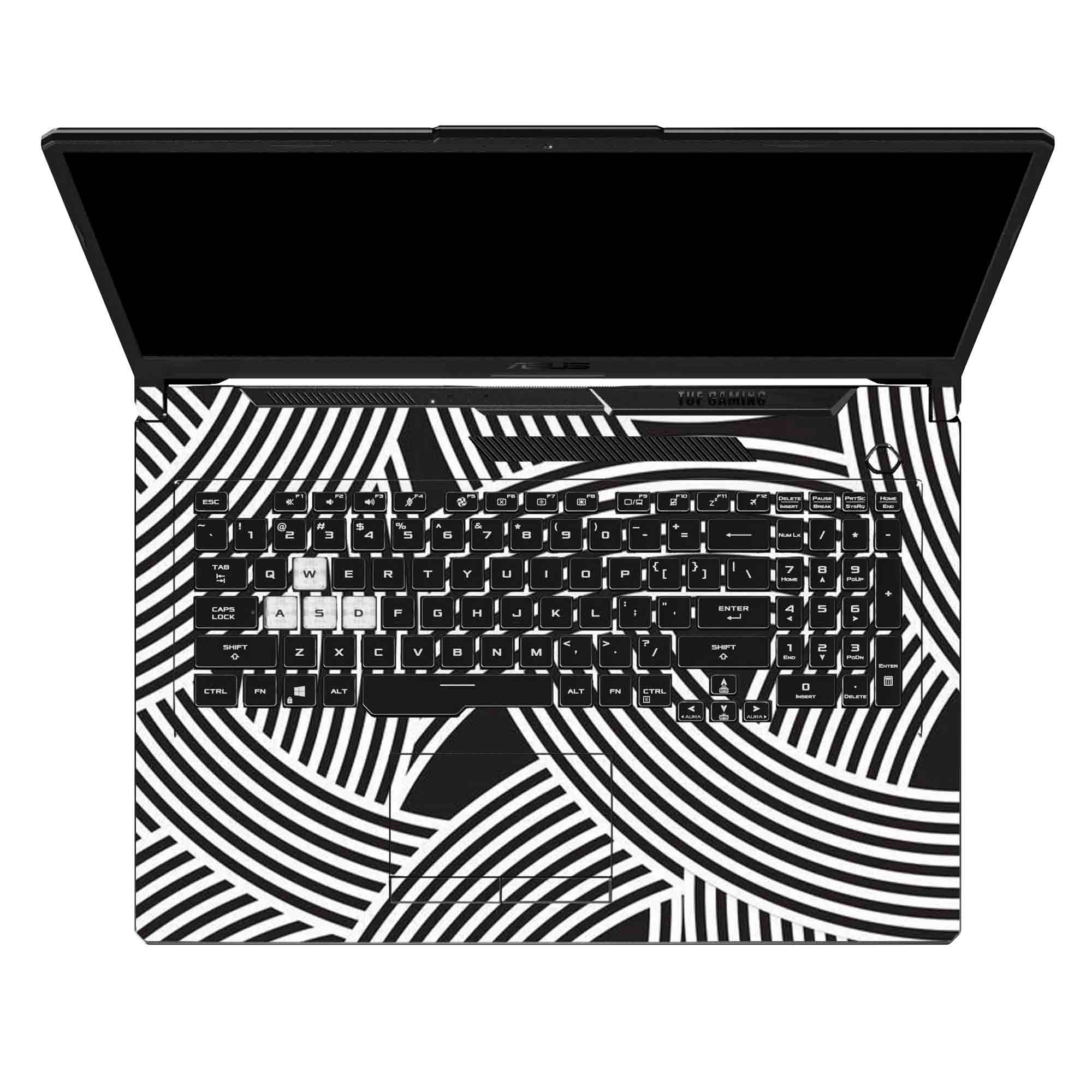 Minimalist Optical Pattern - Laptop Skins