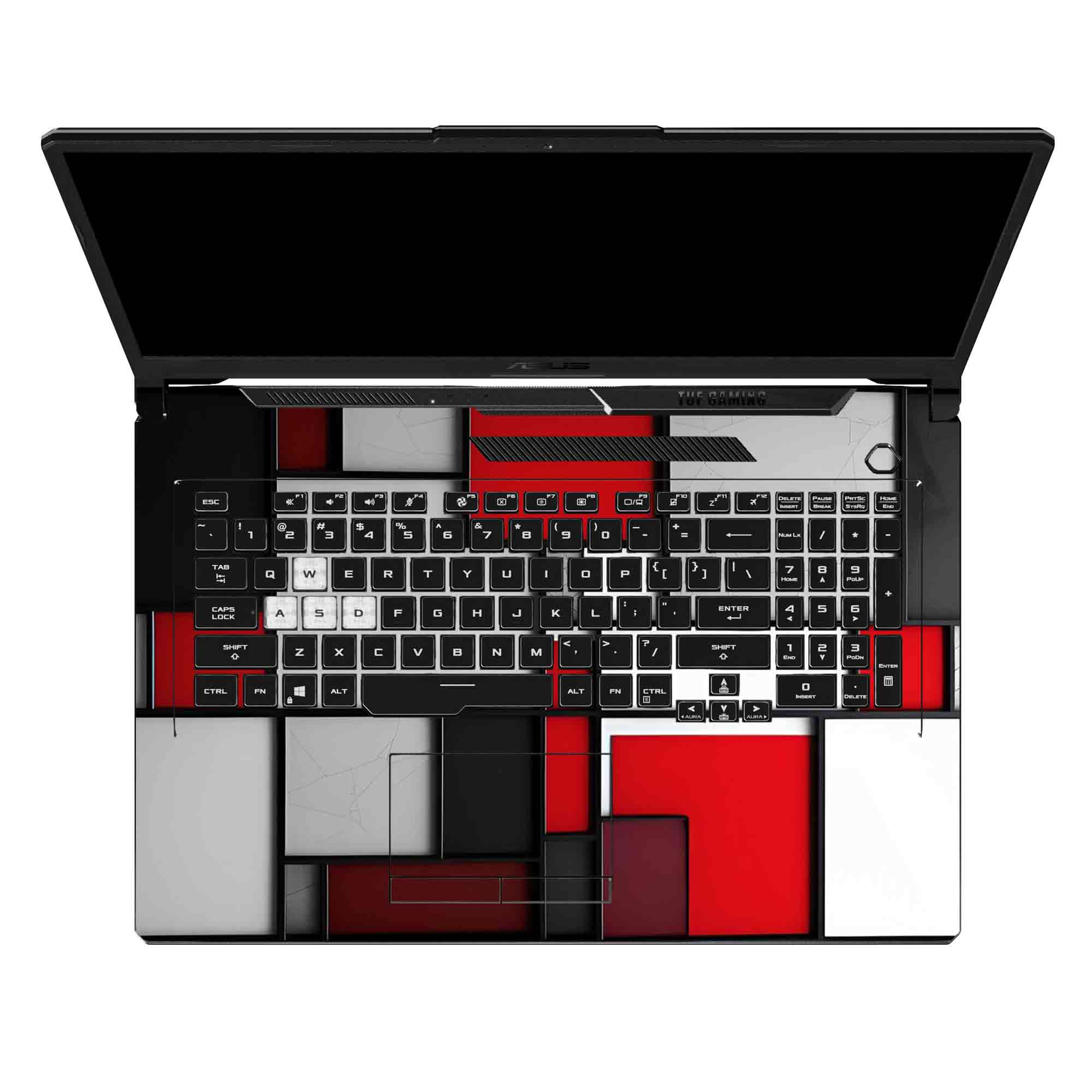 Mondrian Inspired Block Art - Laptop Skins