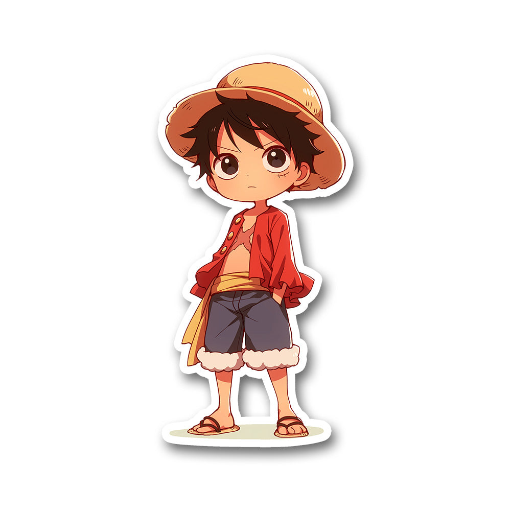 Monkey D Luffy Cute Sticker