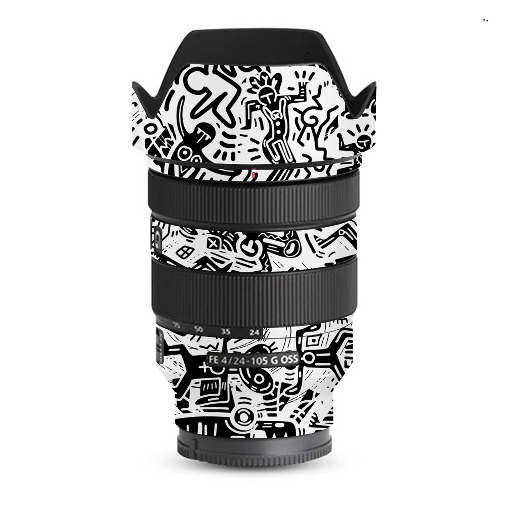 Monochromatic Psycho - Lens Skin