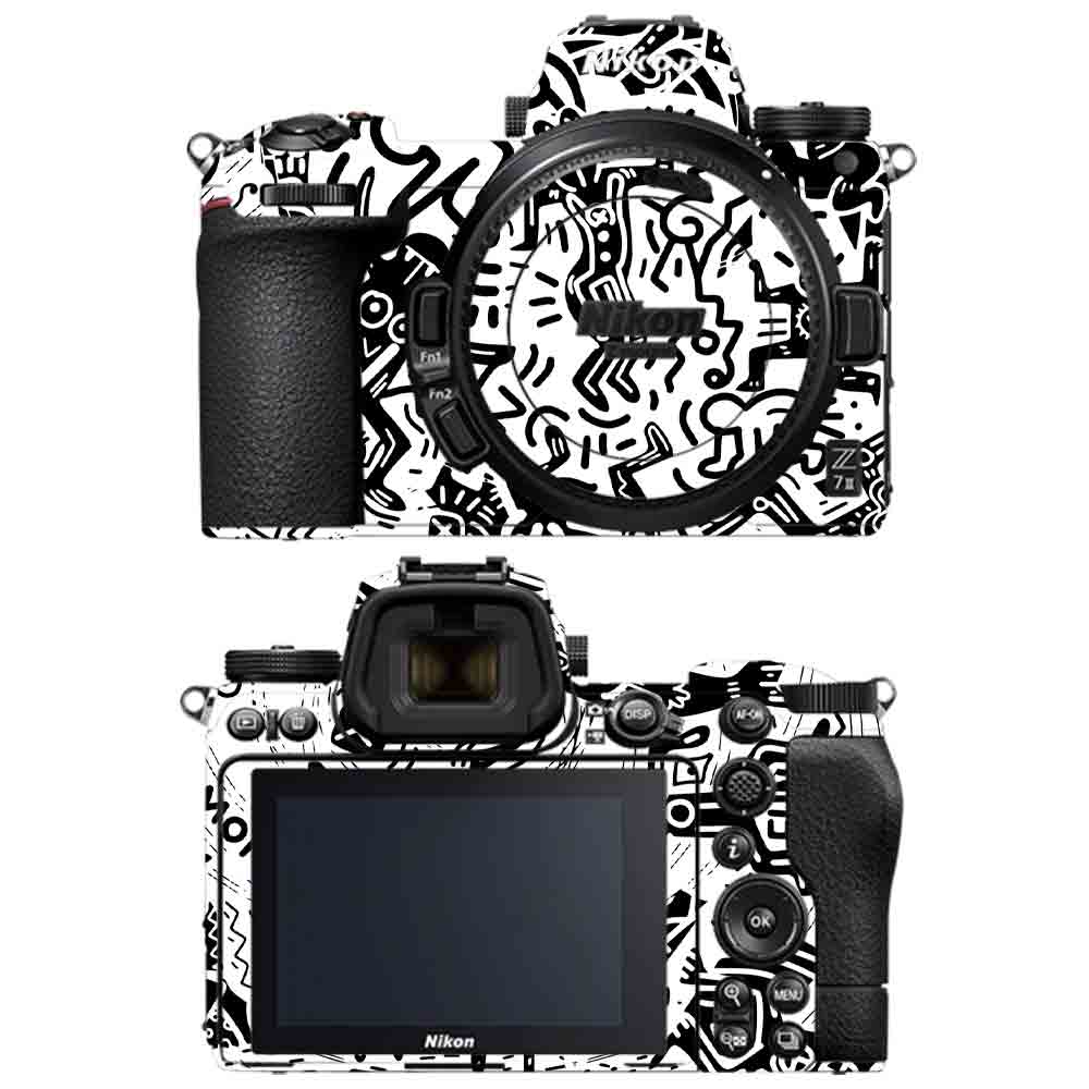 Monochromatic Psycho - Nikon Camera Skins
