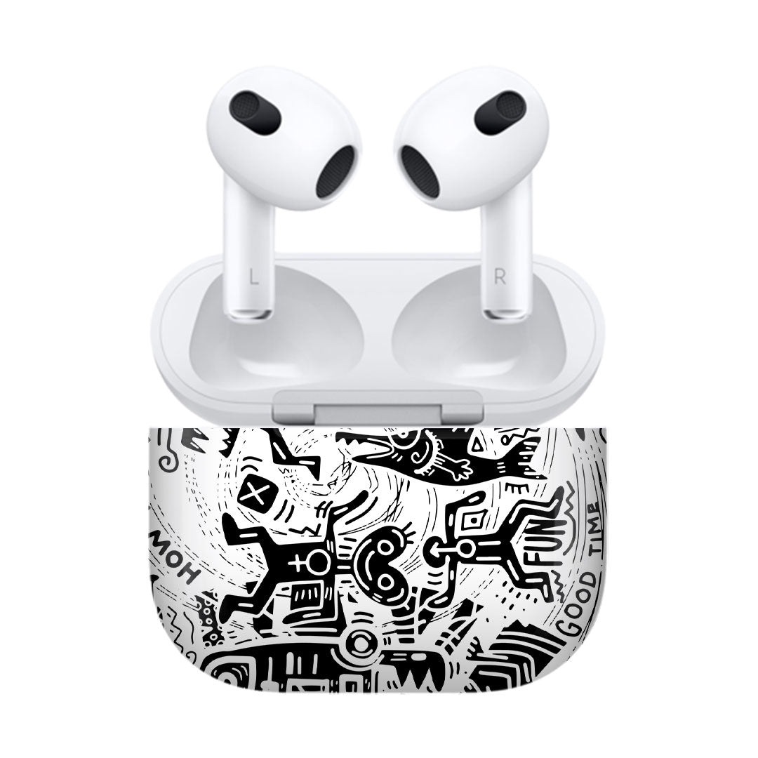Airpods 3 Monochromatic Psycho skins
