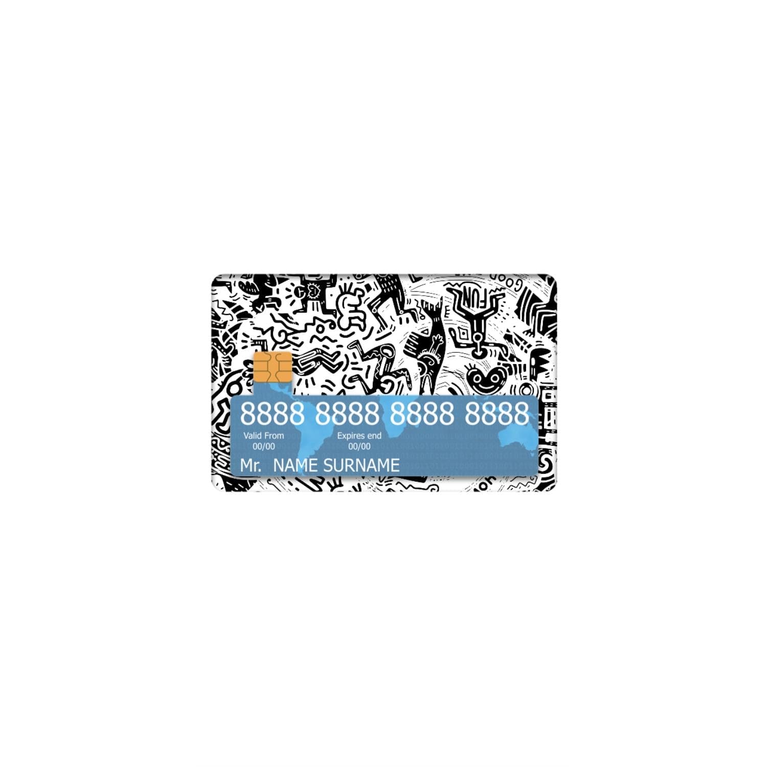 ATM Card Skins & Wraps (With Window)