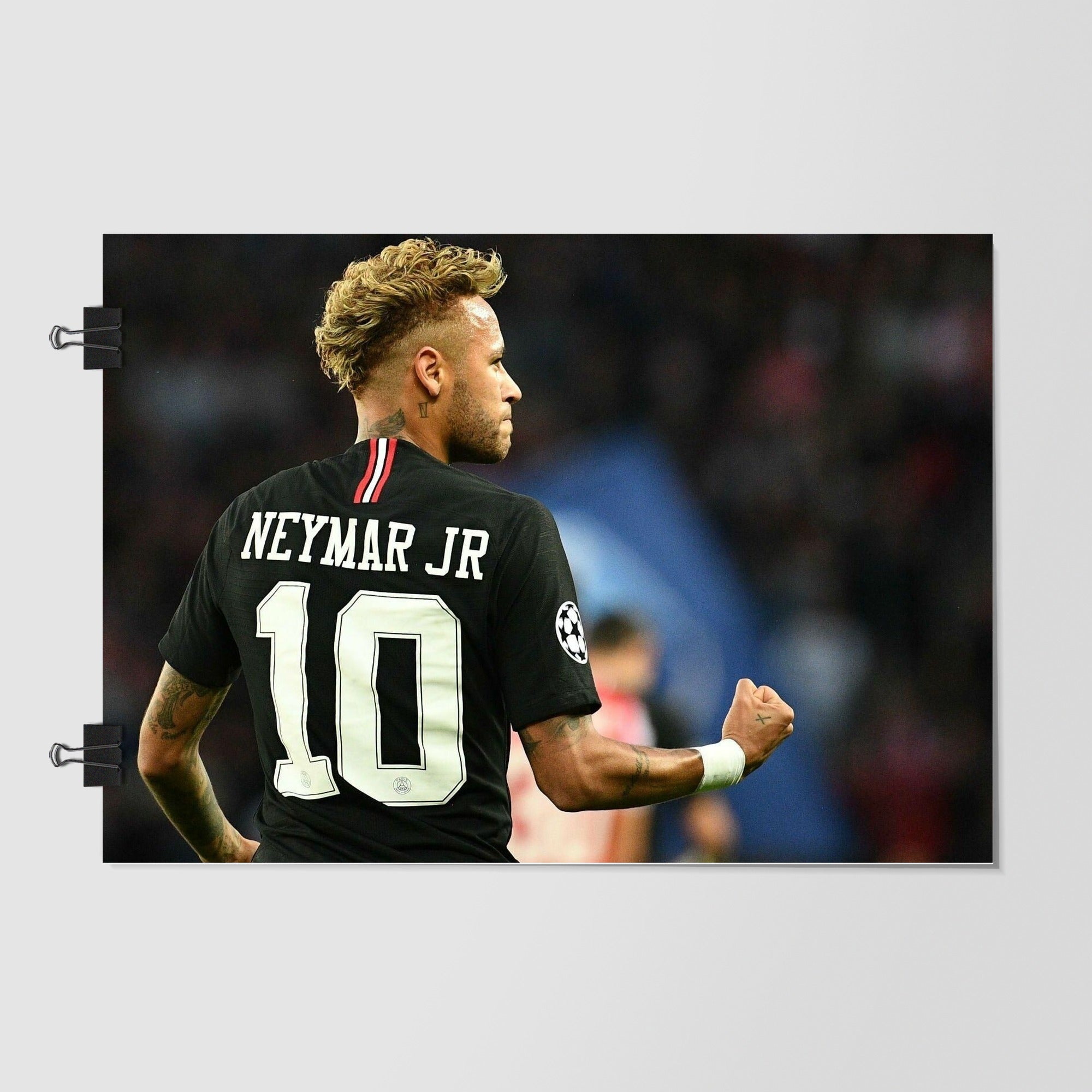 Neymar Black Front Angle by Decalz