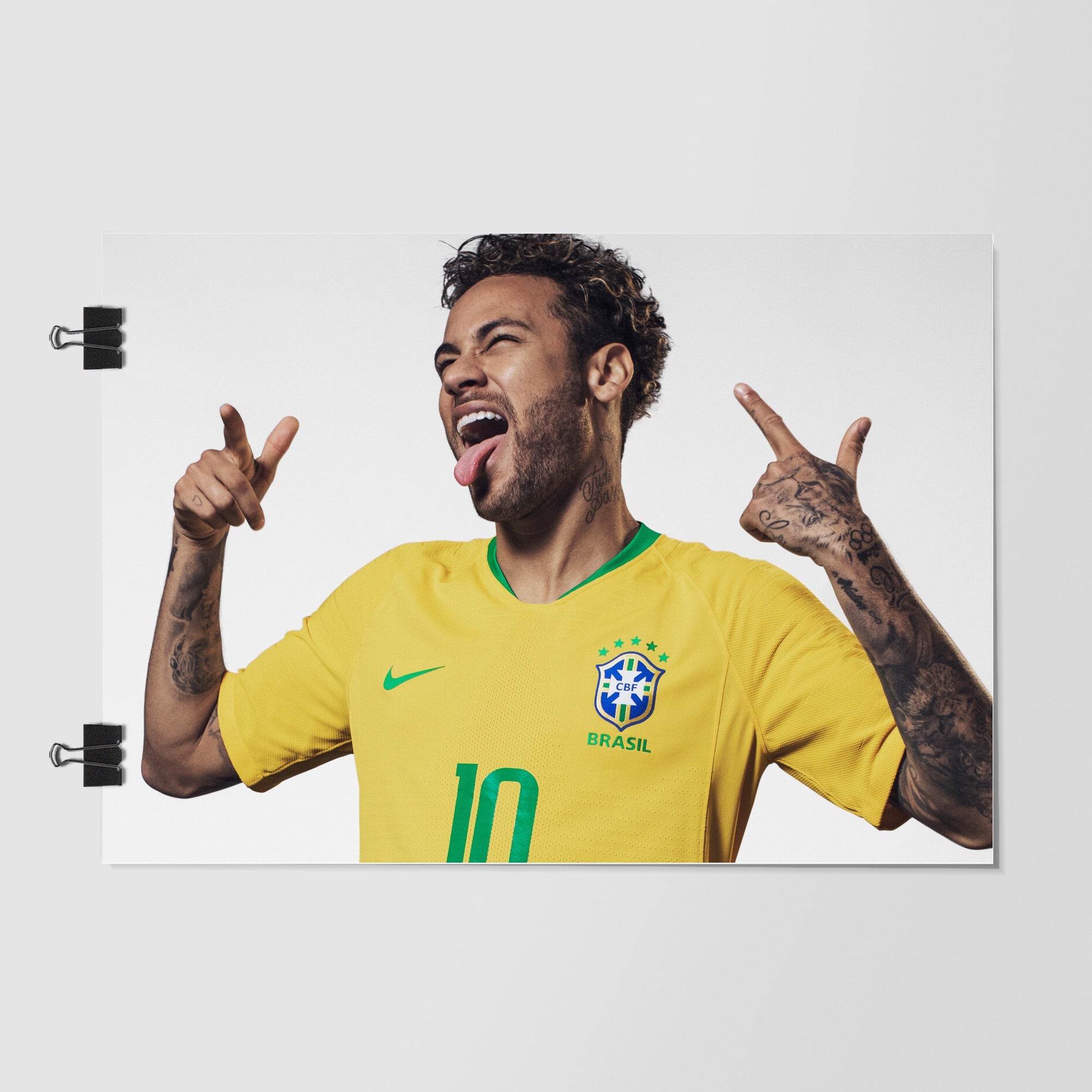 Neymar White by Decalz