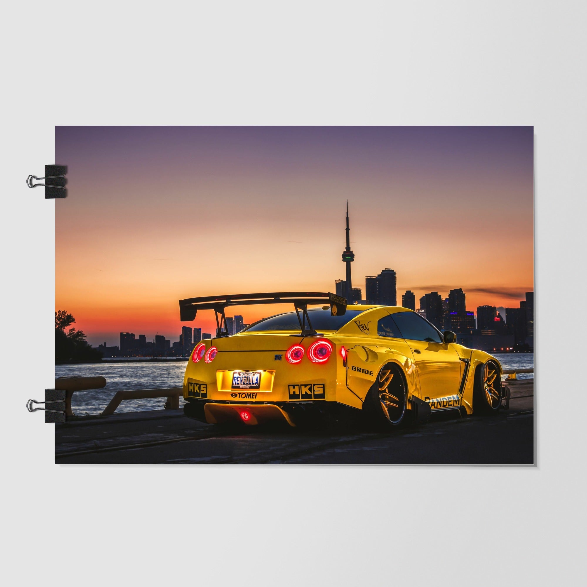 Nissan Beige Sports Car by Decalz
