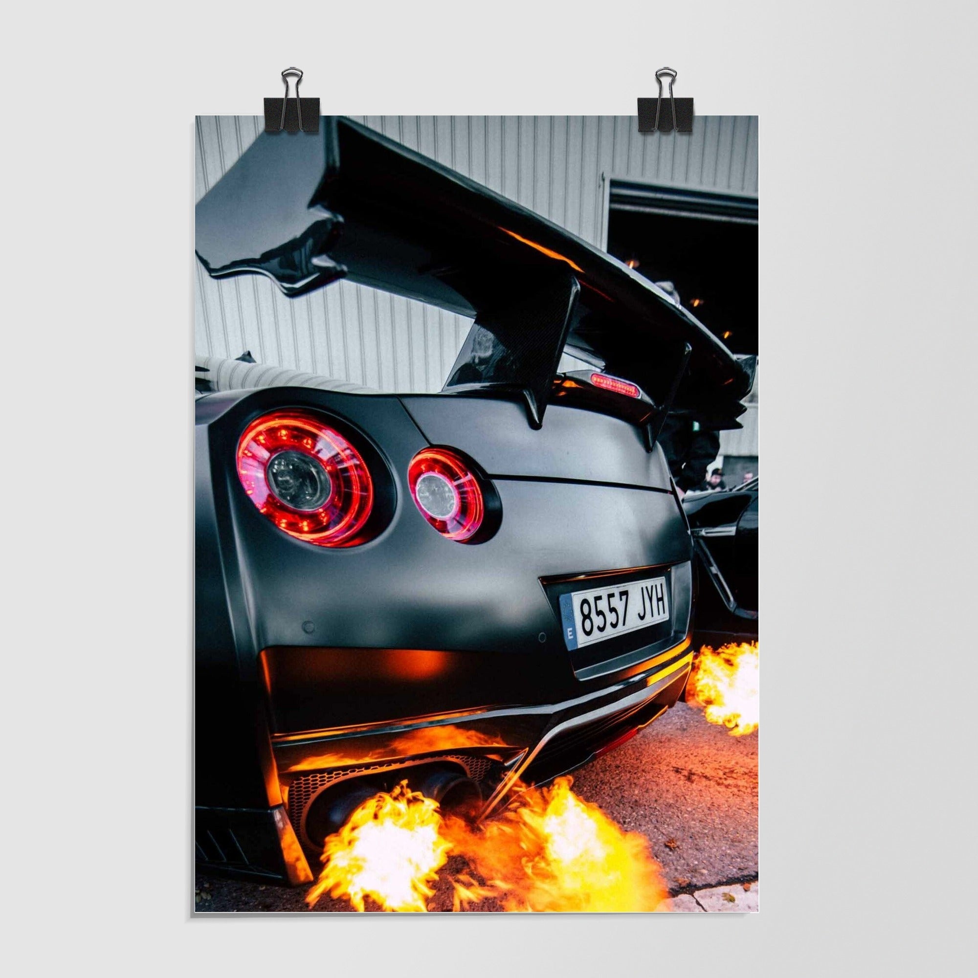 Nissan Gray Sports Car by Decalz