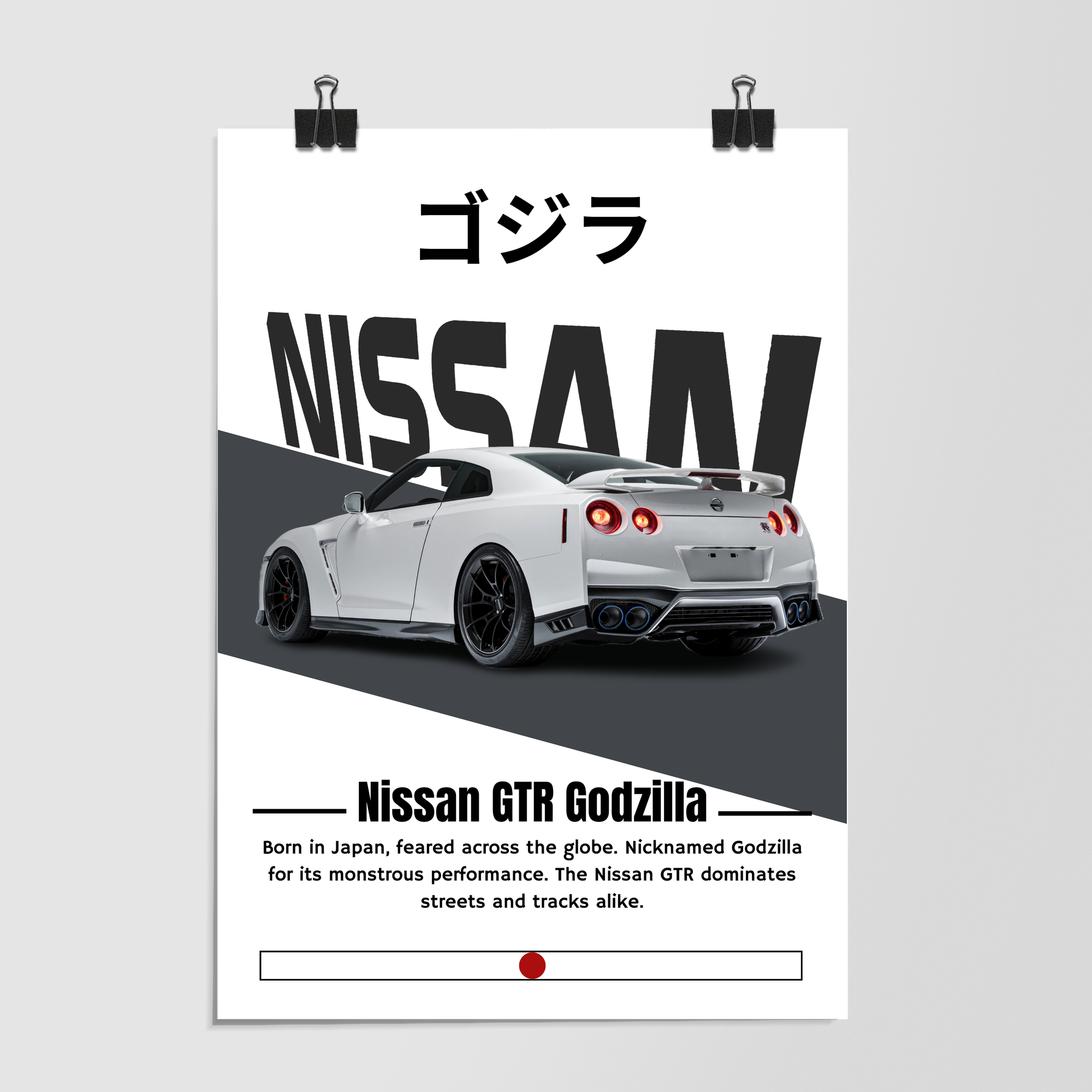 Nissan Gtr Godzilla White by Decalz