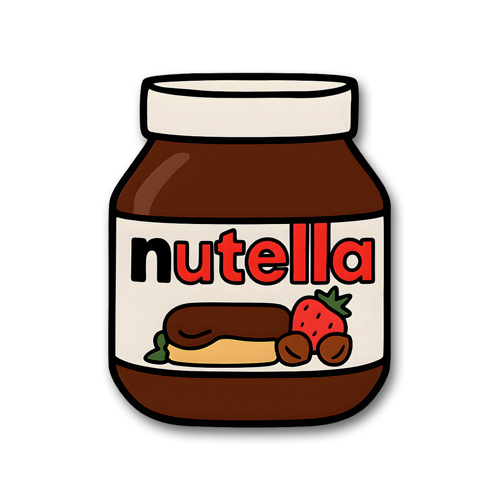 Nutella Jar Cute Sticker