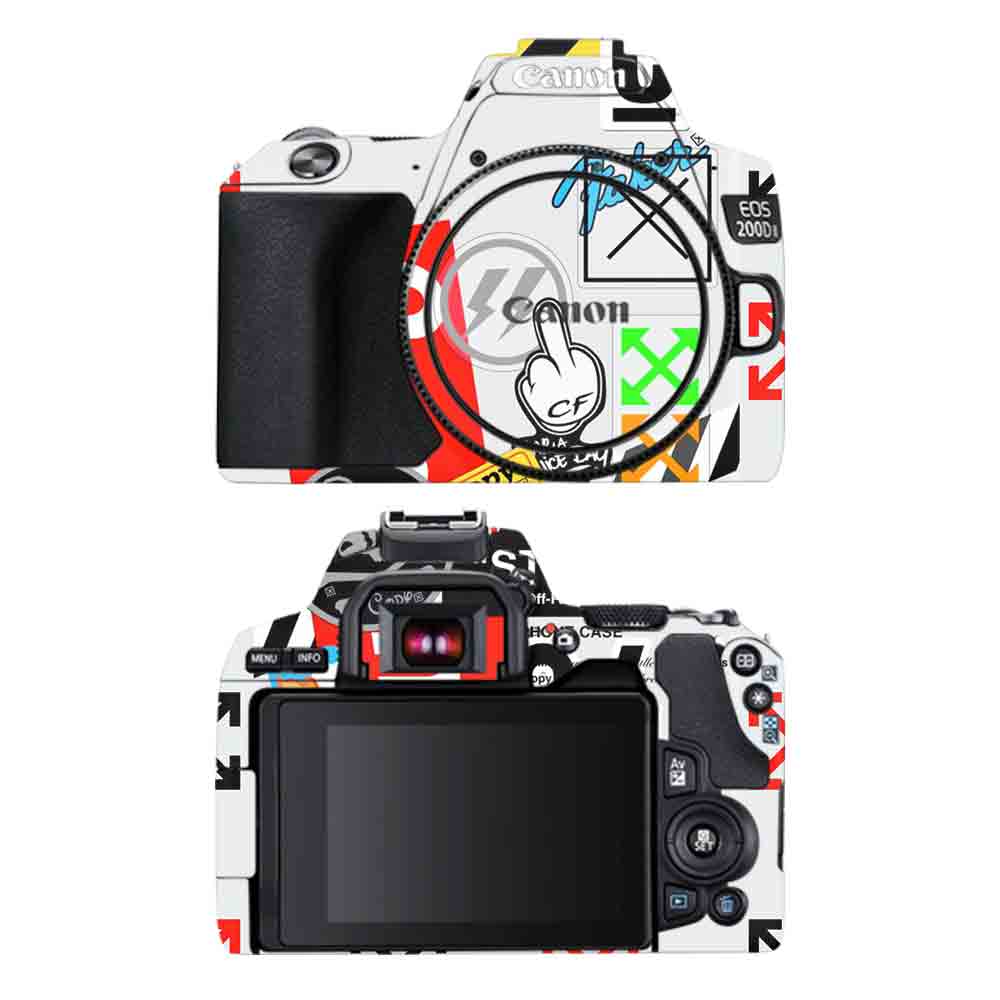 Canon 200D Mark II Camera Skins & Wraps