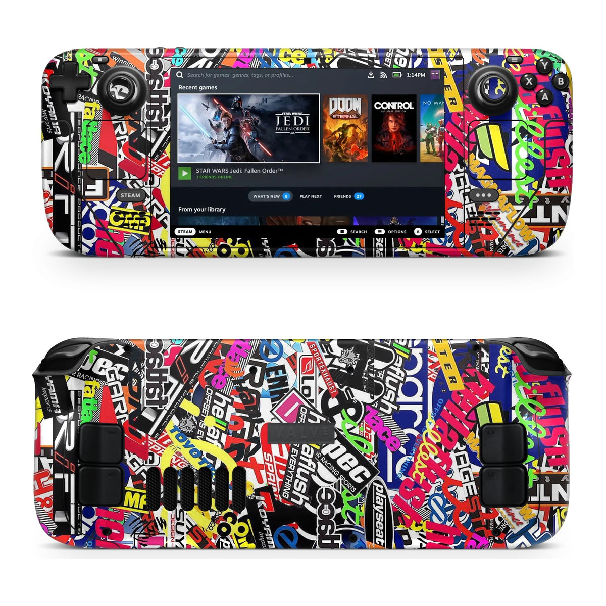 OffSet Steam Deck skin by Decalz