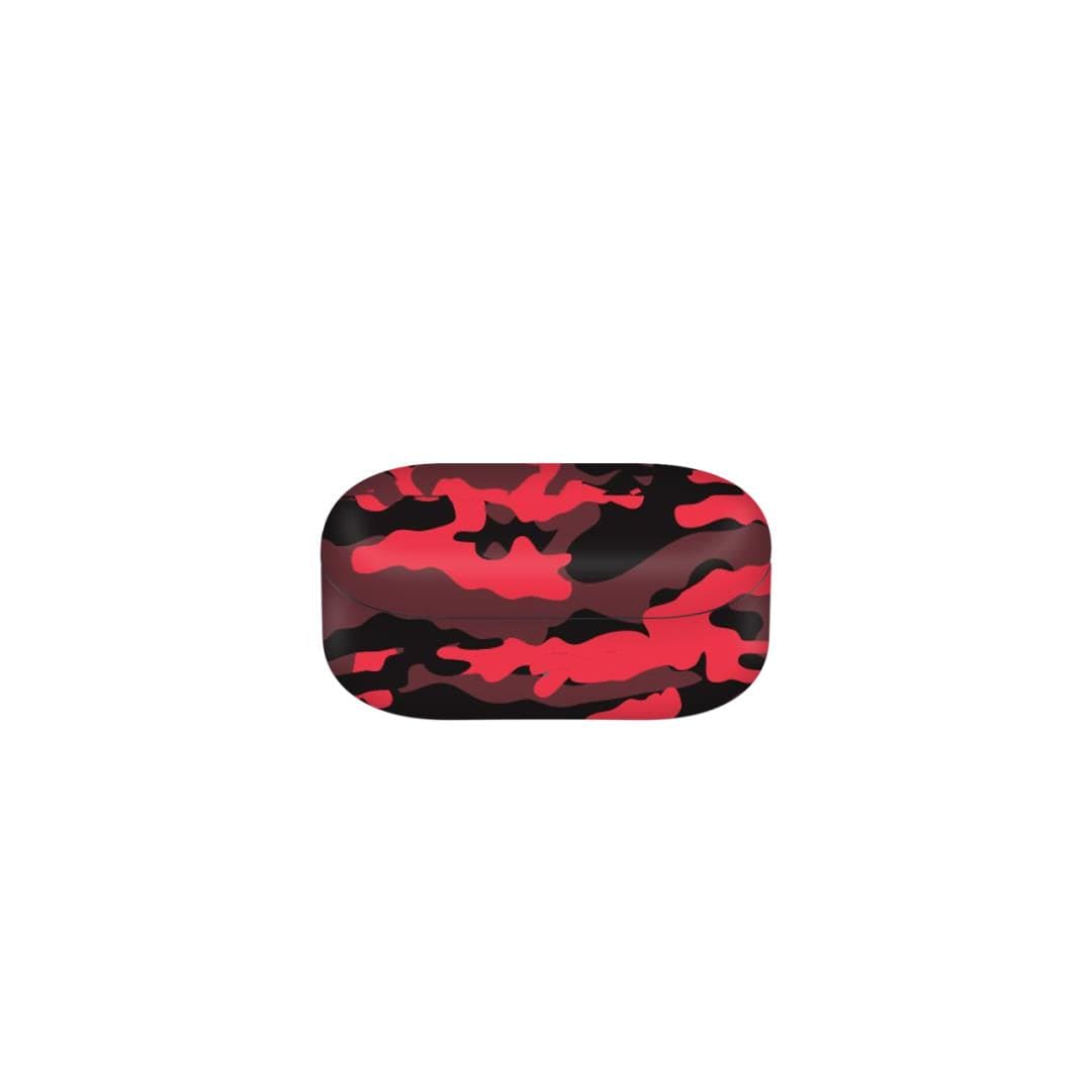 Oneplus Nord Buds 2 Dark Red Camo skins