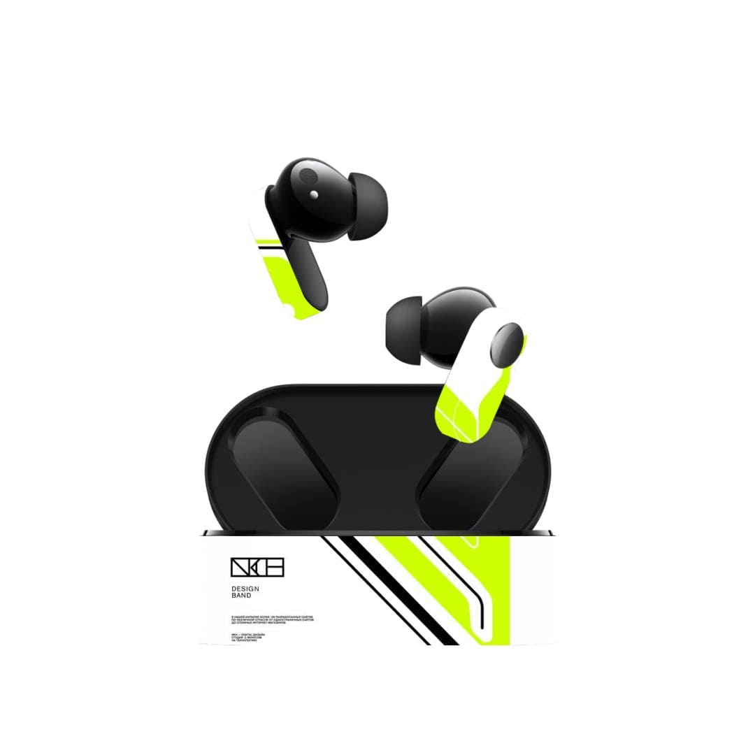 Oneplus Nord Buds Acid Green skins