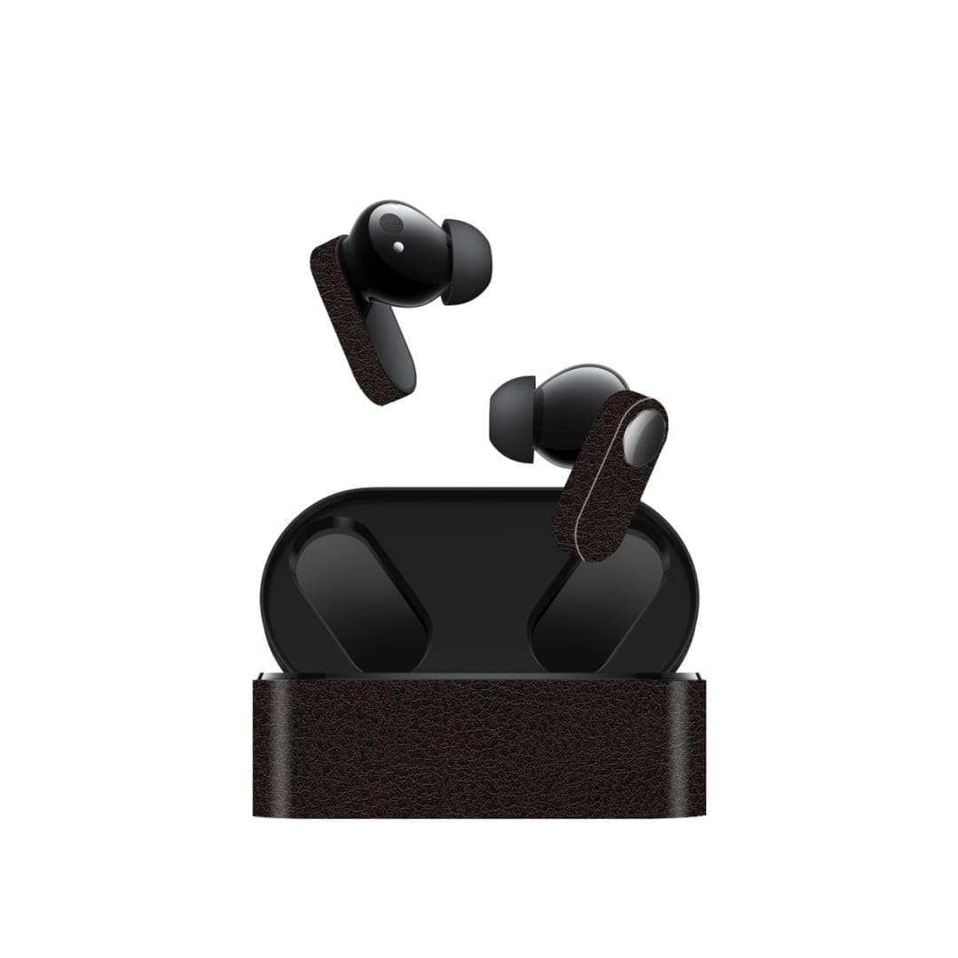 Oneplus Nord Buds Brown Leather skins