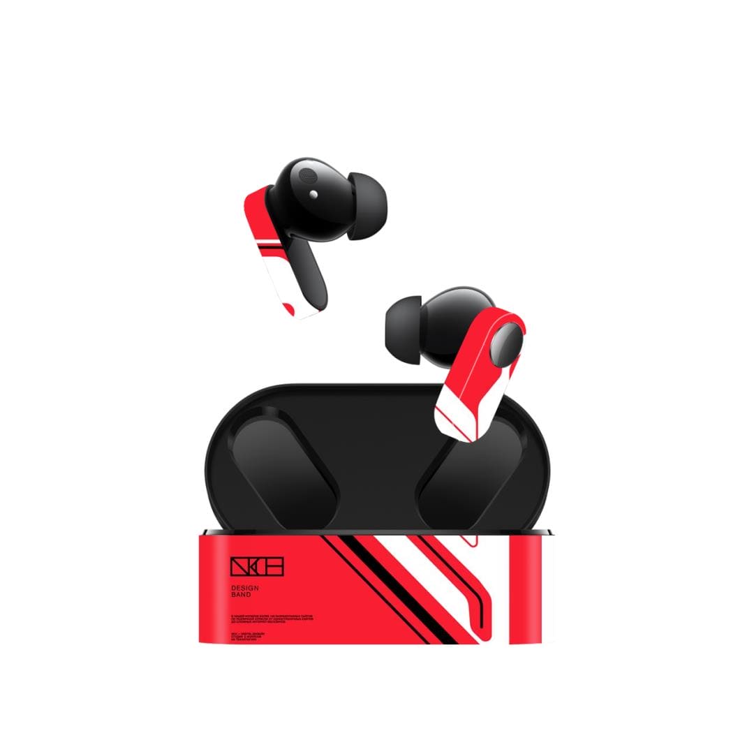 Oneplus Nord Buds Cyber Red skins