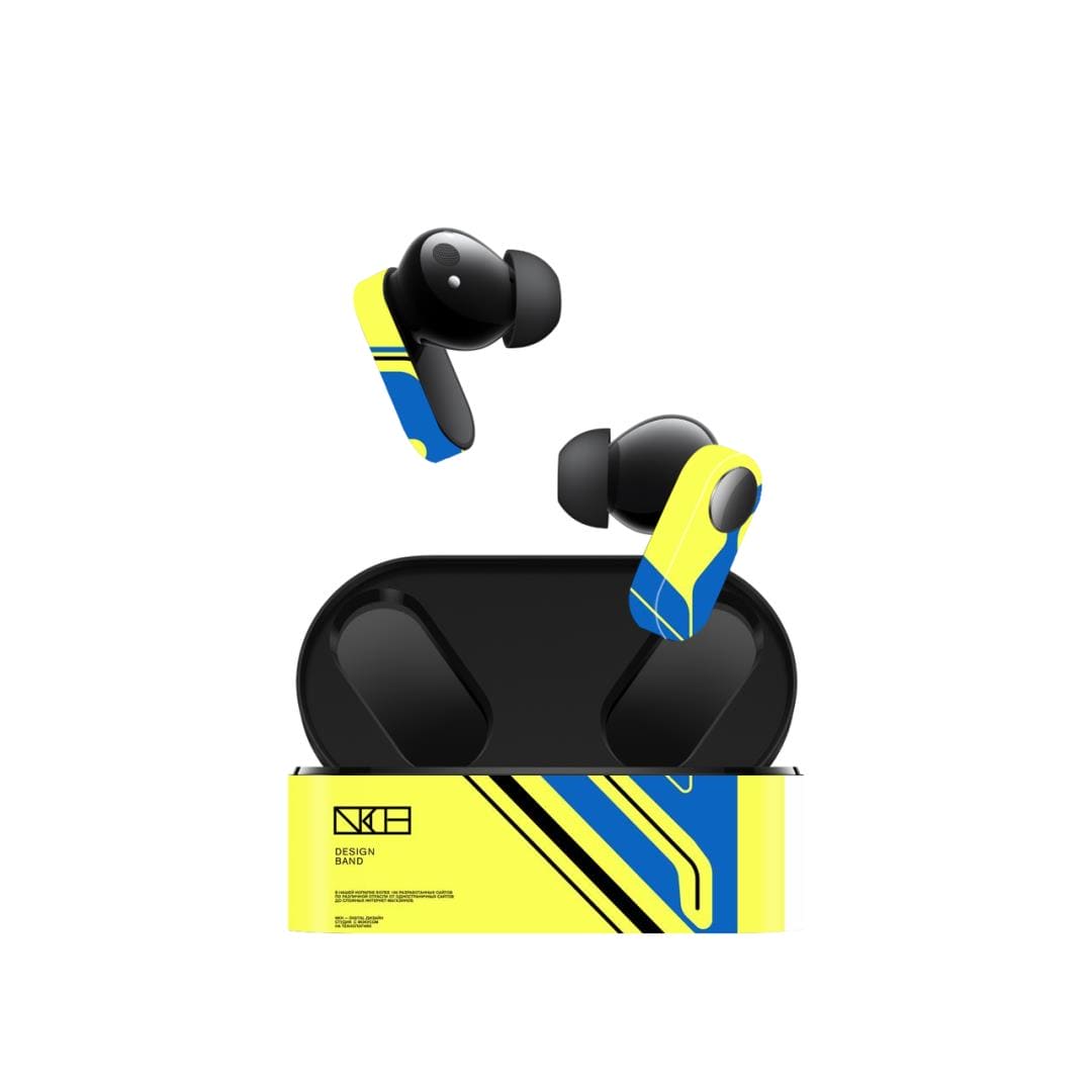 Oneplus Nord Buds Cyber Yellow skins