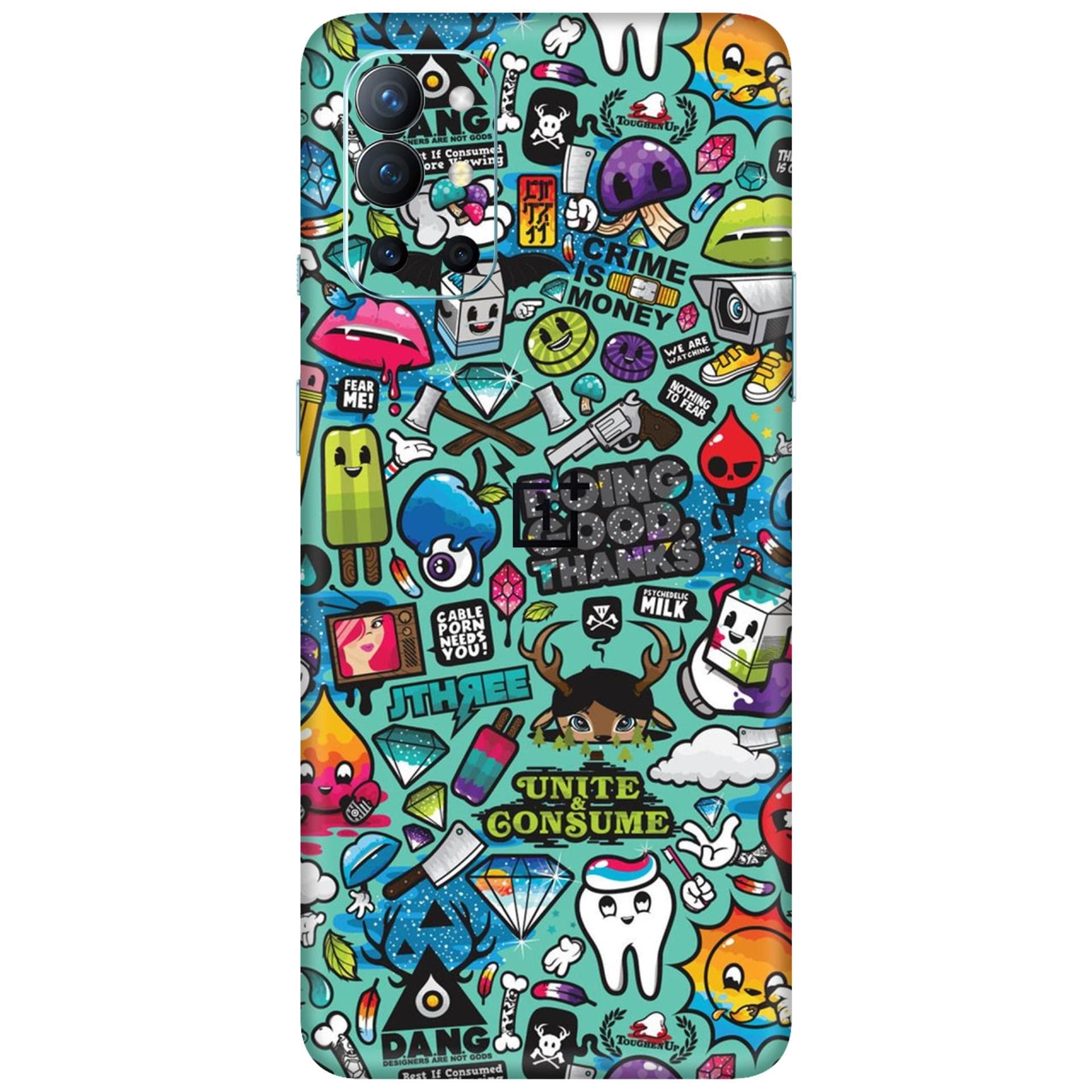 OnePlus 9R Skins & Wraps