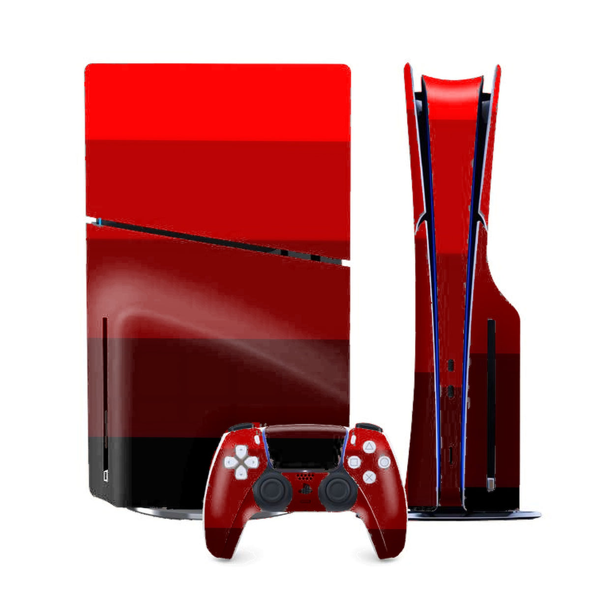 Palette Red PlayStation 5 Slim skin by Decalz
