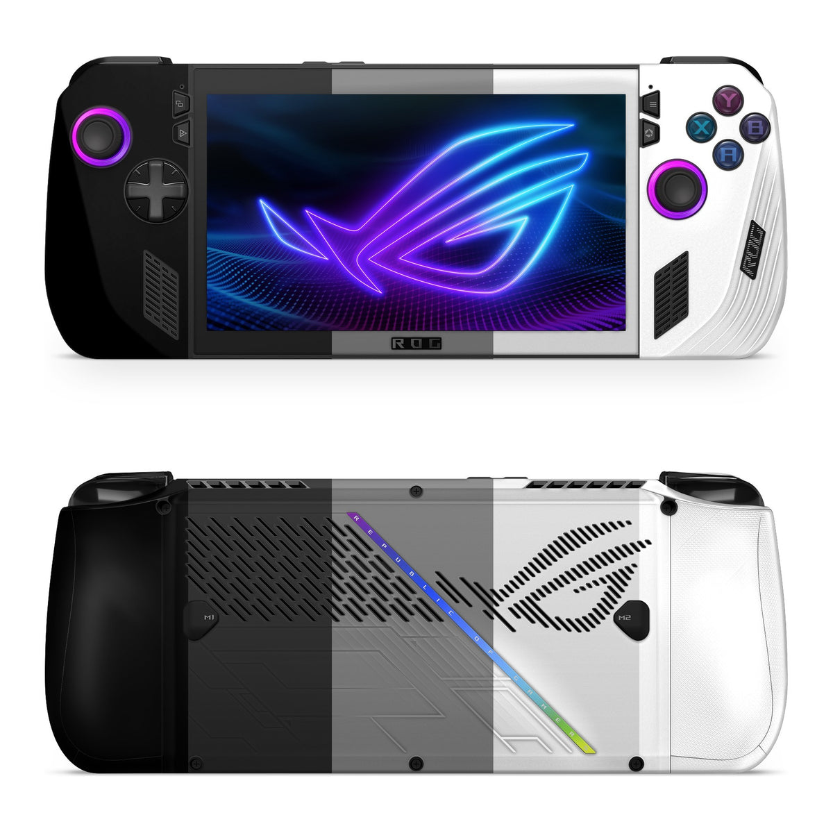 Palette White Asus ROG Xbox Ally X skin by Decalz