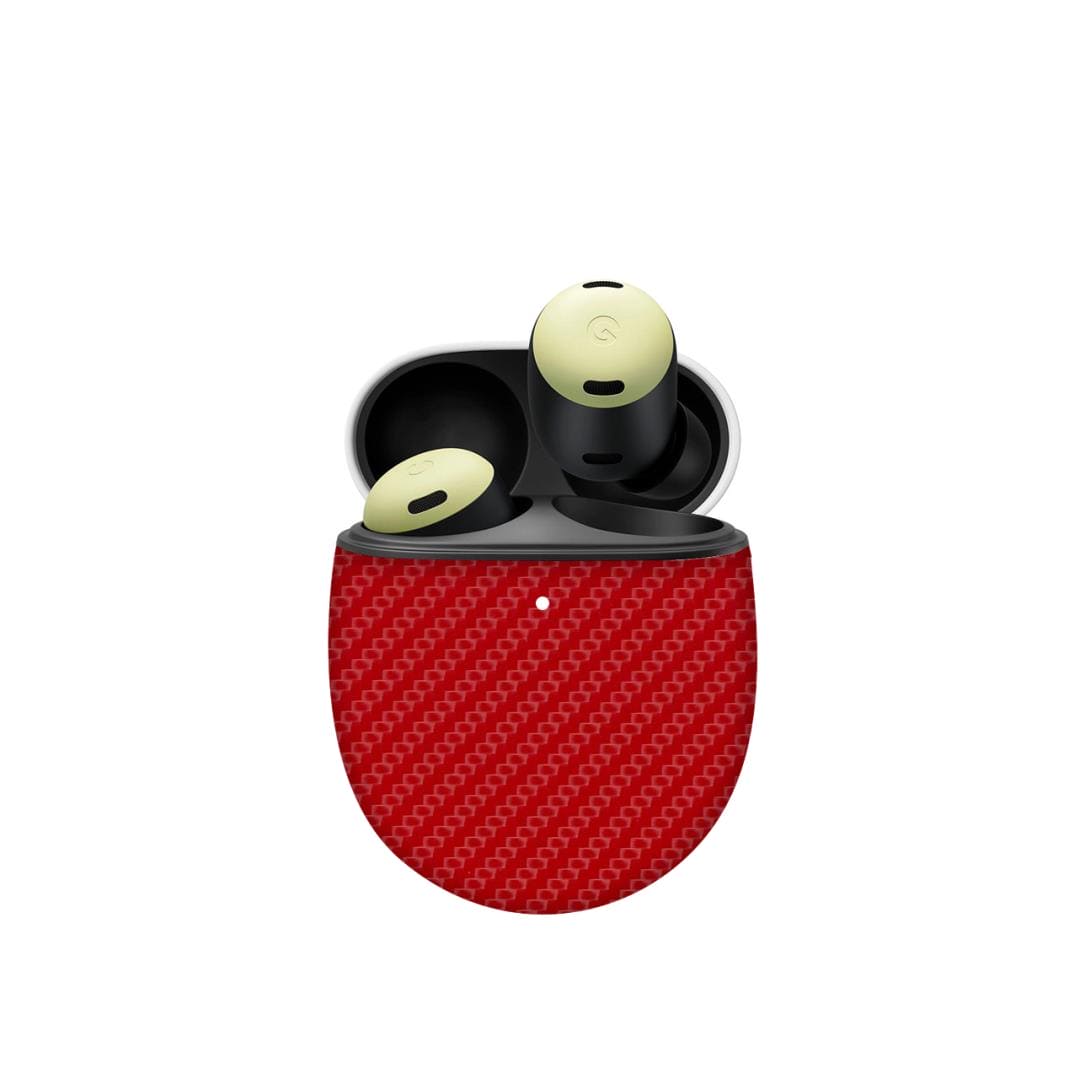 Oneplus Buds Carbon Red skins