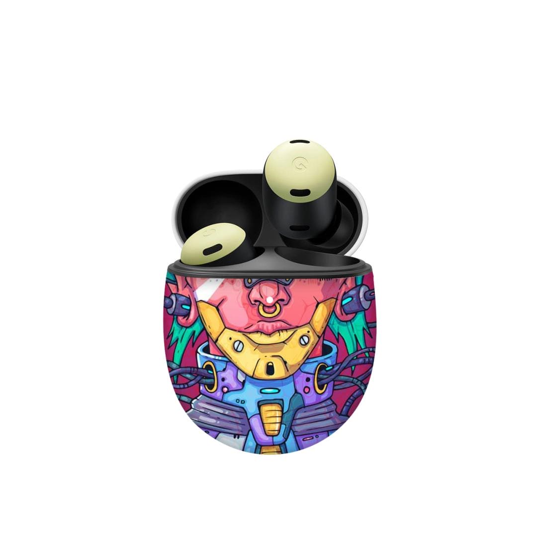 Pixel Buds Pro Cyberguy skins