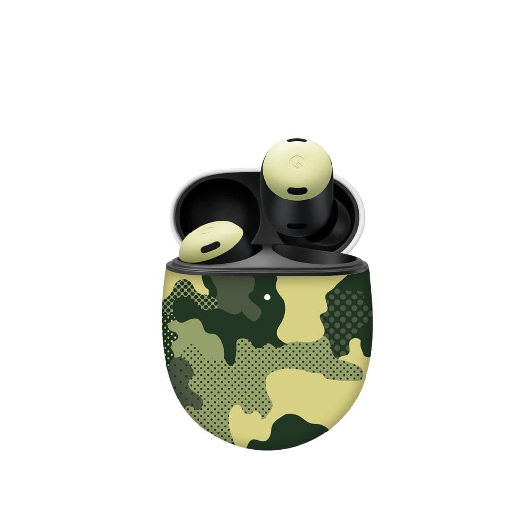 Pixel Buds Pro Military Green Camo skins