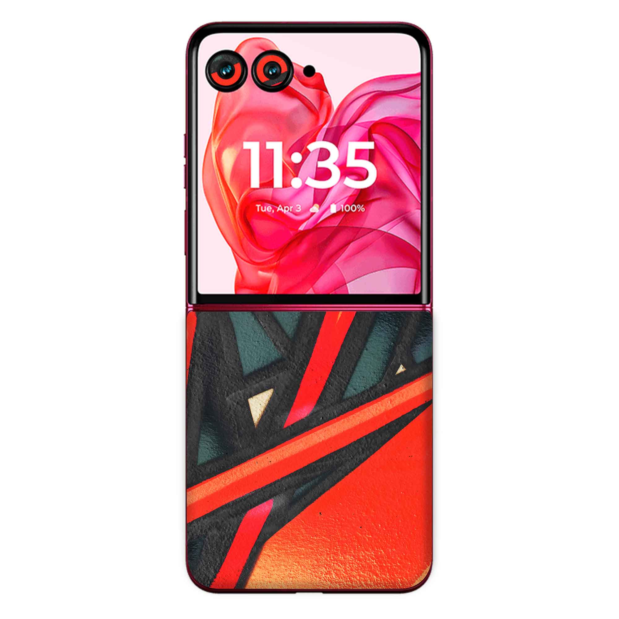 Moto Razr 50 Ultra (5G) Skins & Wraps (Only Back No Edge to Edge)