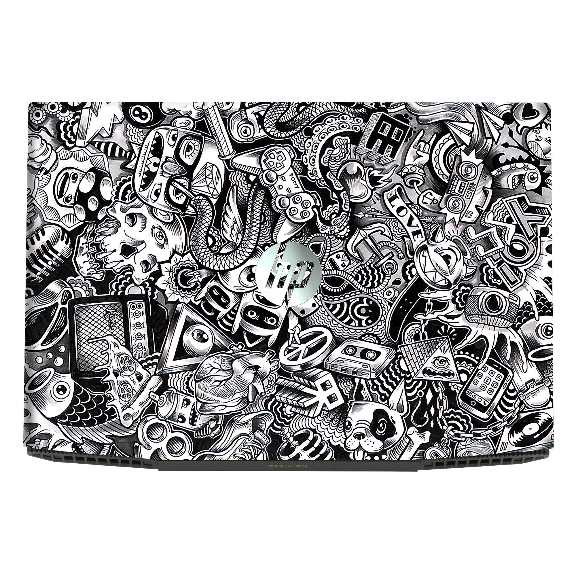 Hp Pavilion Gaming - 15-CX0182TX Skins & Wraps