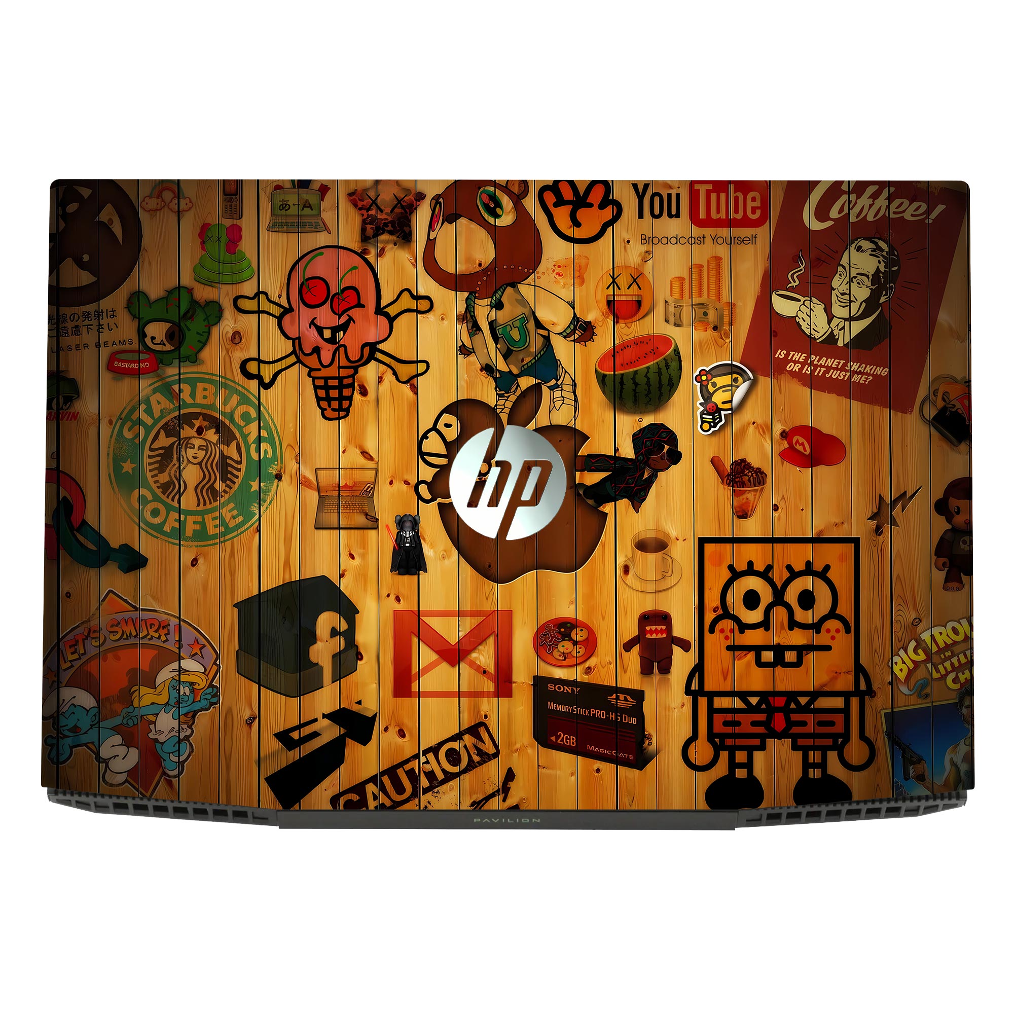 Hp Pavilion Gaming - 15-CX0182TX Skins & Wraps